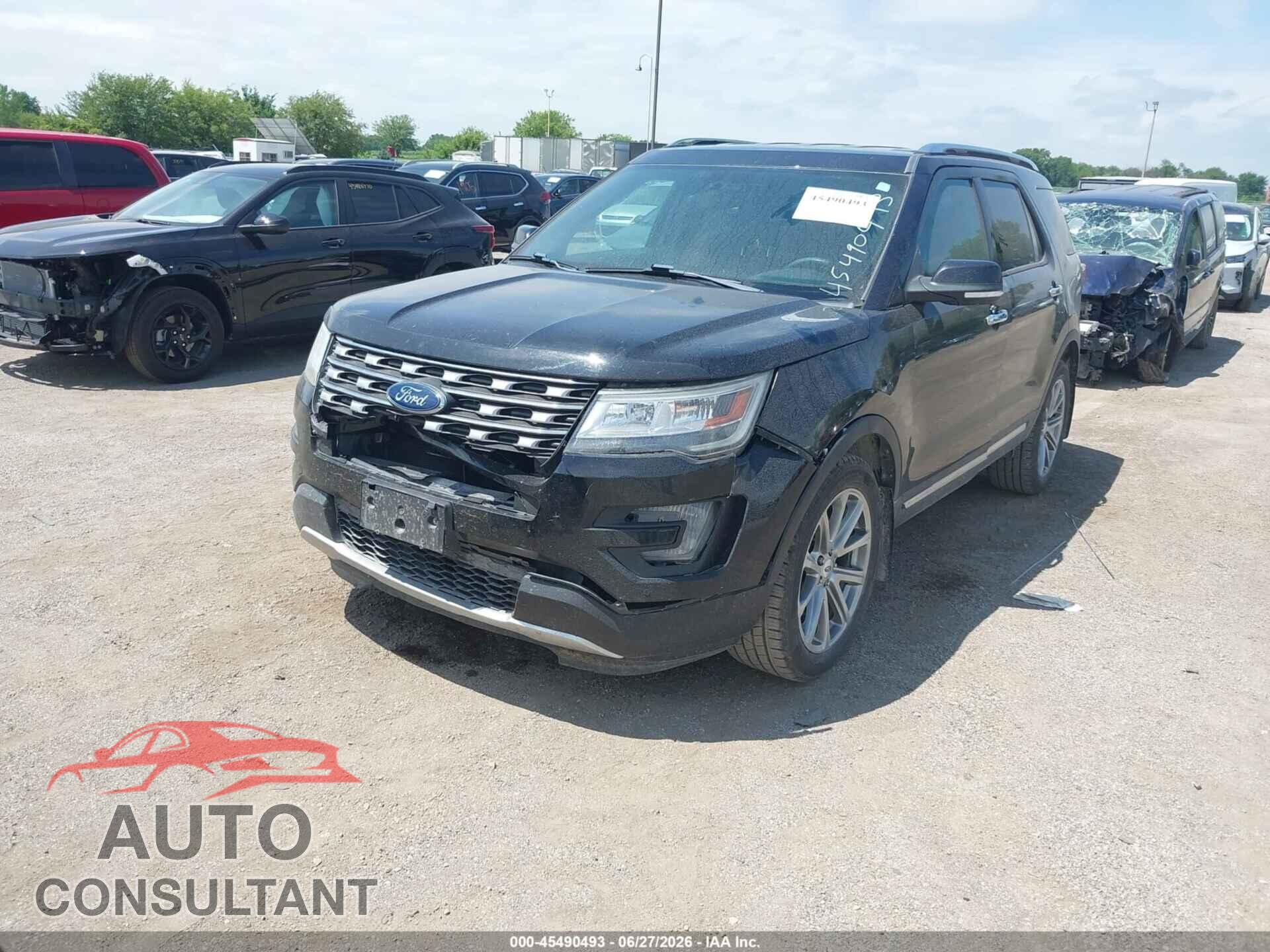 FORD EXPLORER 2017 - 1FM5K8F84HGB83655