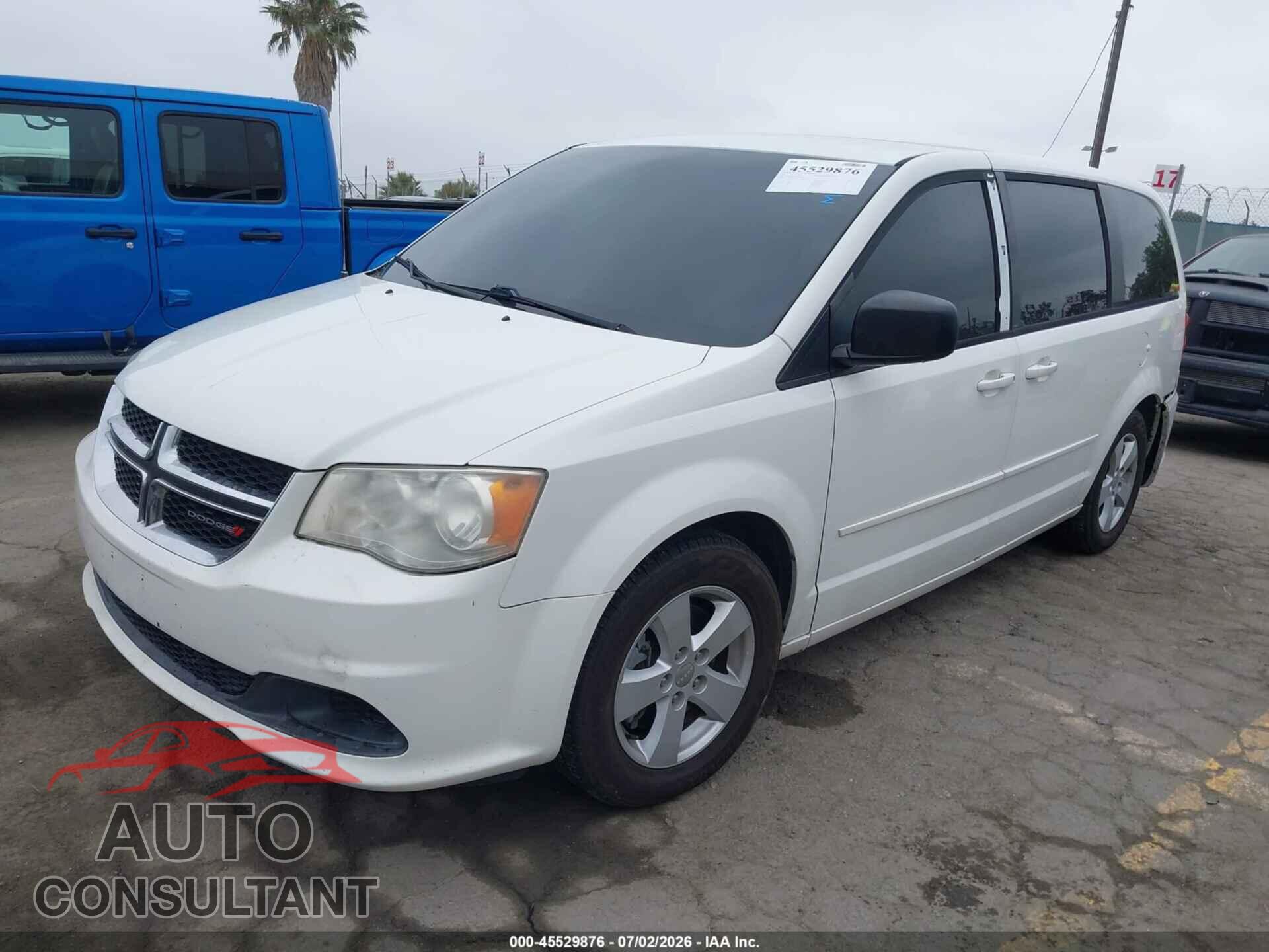 DODGE GRAND CARAVAN 2013 - 2C4RDGBG0DR651400