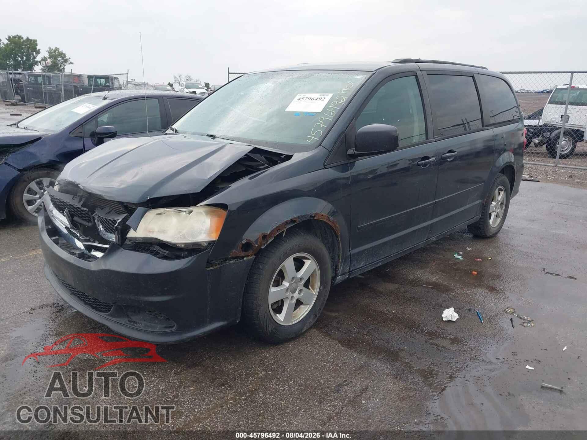 DODGE GRAND CARAVAN 2013 - 2C4RDGCG3DR643063