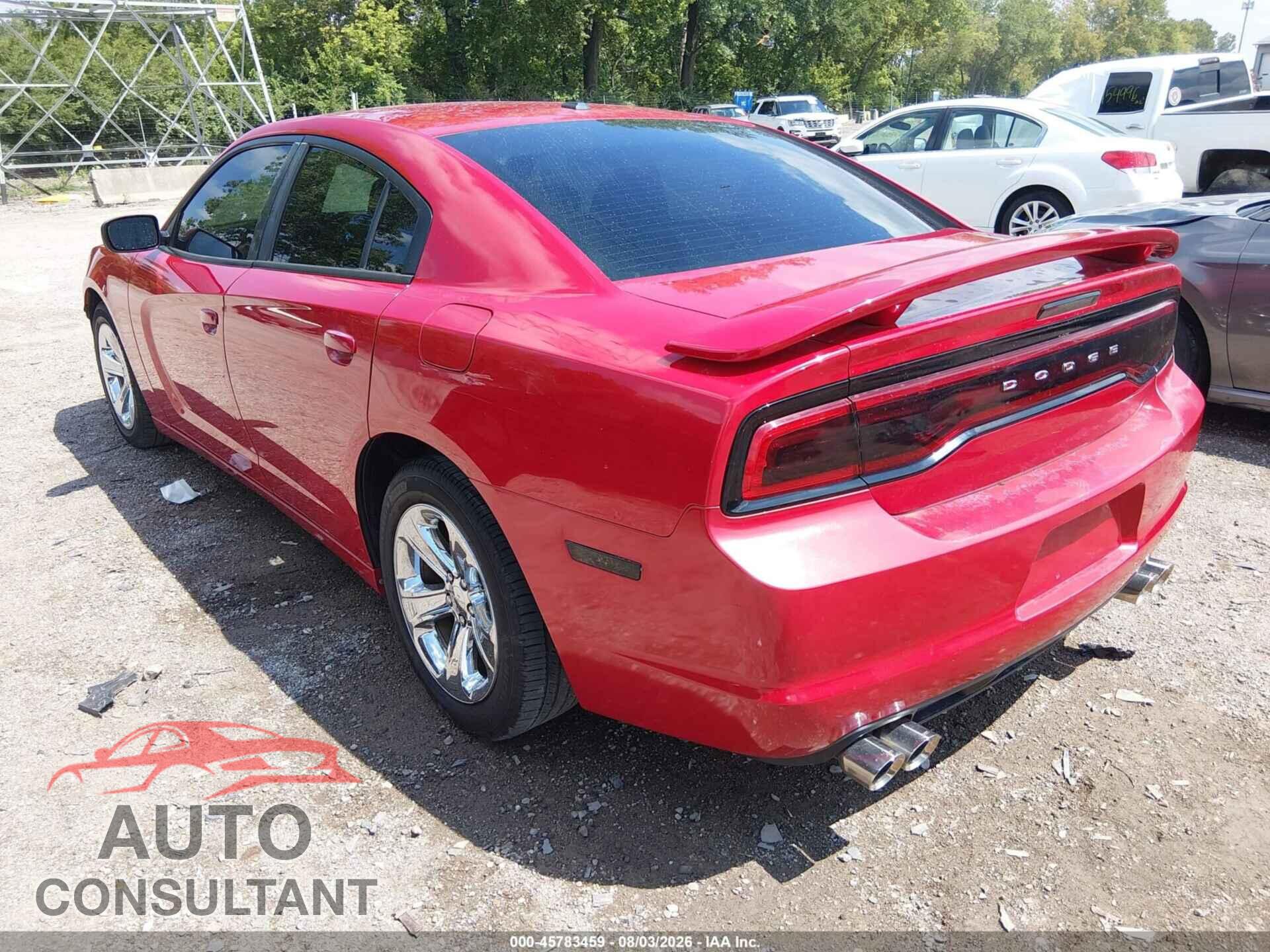 DODGE CHARGER 2012 - 2C3CDXBG1CH255328