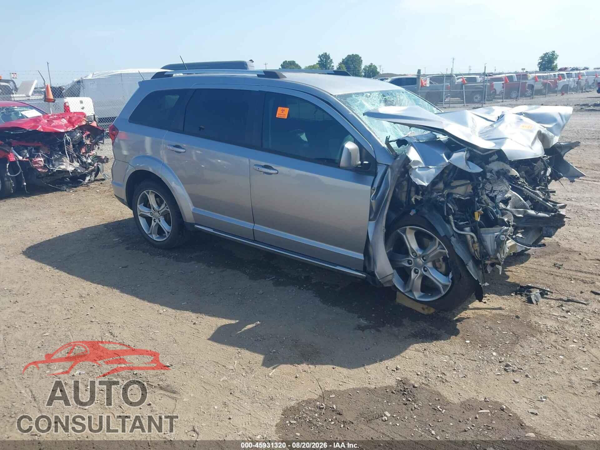 DODGE JOURNEY 2017 - 3C4PDCGB2HT609634