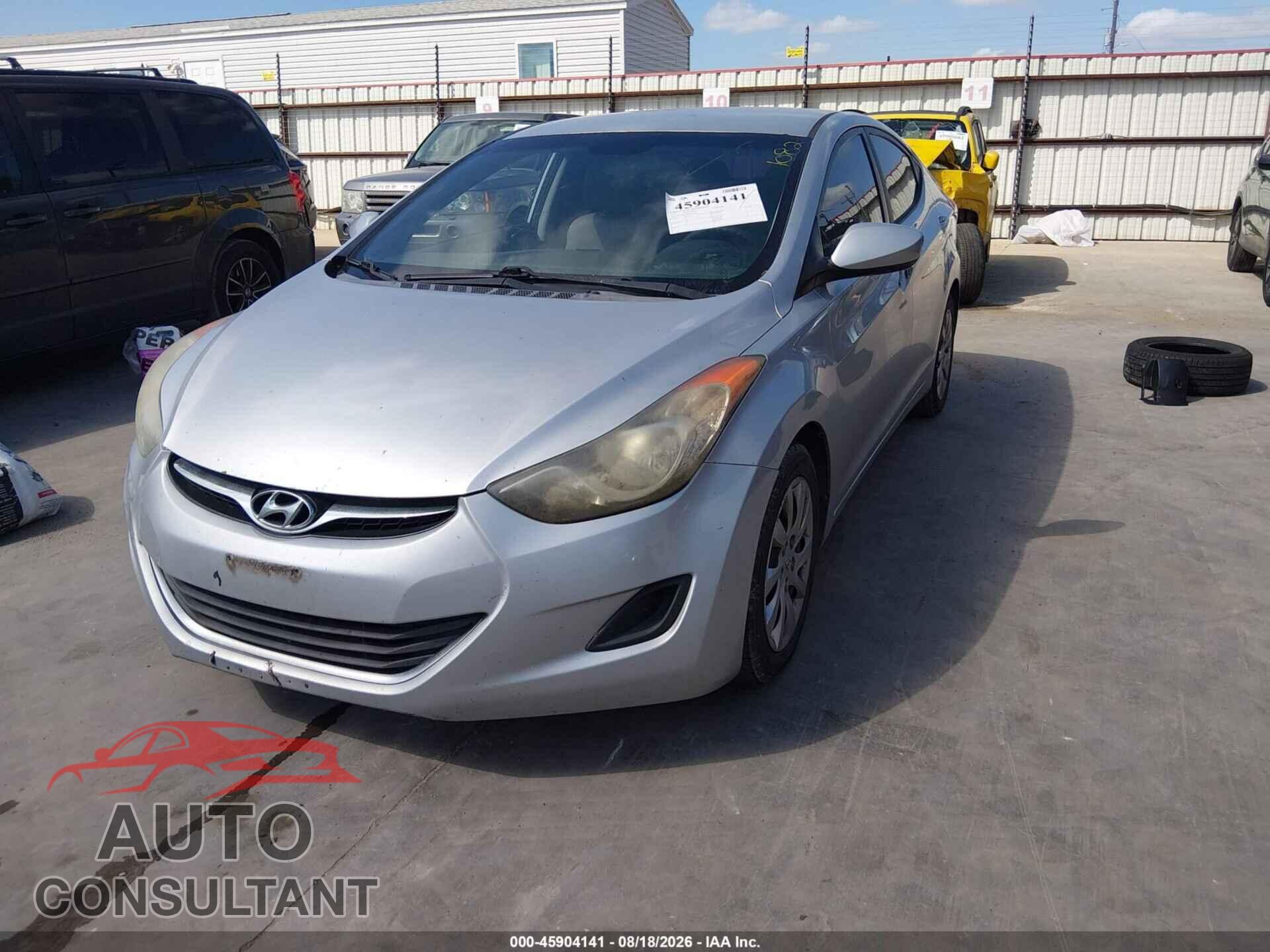 HYUNDAI ELANTRA 2013 - 5NPDH4AE1DH211082