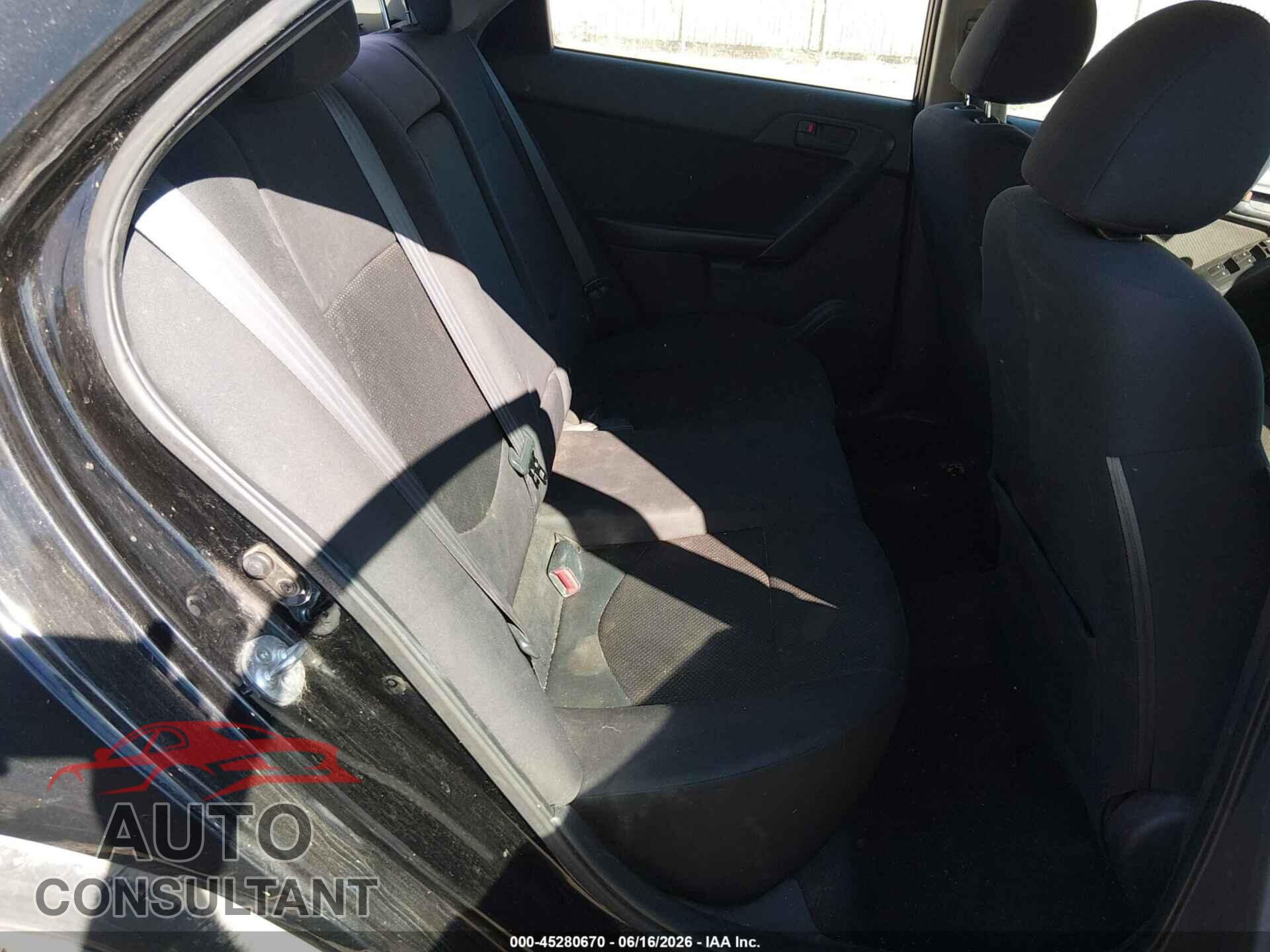 KIA FORTE 2012 - KNAFU4A23C5479217