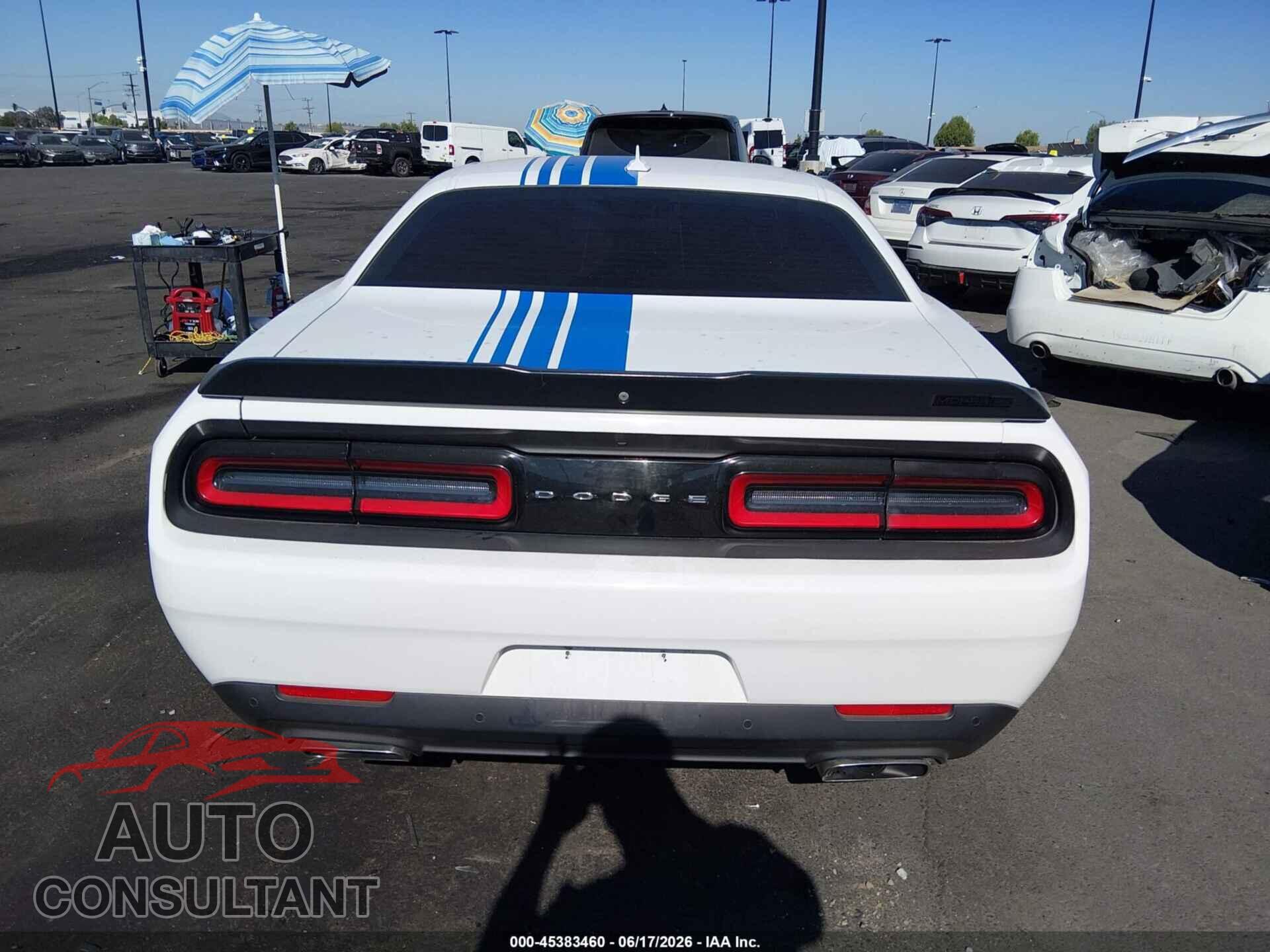 DODGE CHALLENGER 2019 - 2C3CDZFJ6KH749944