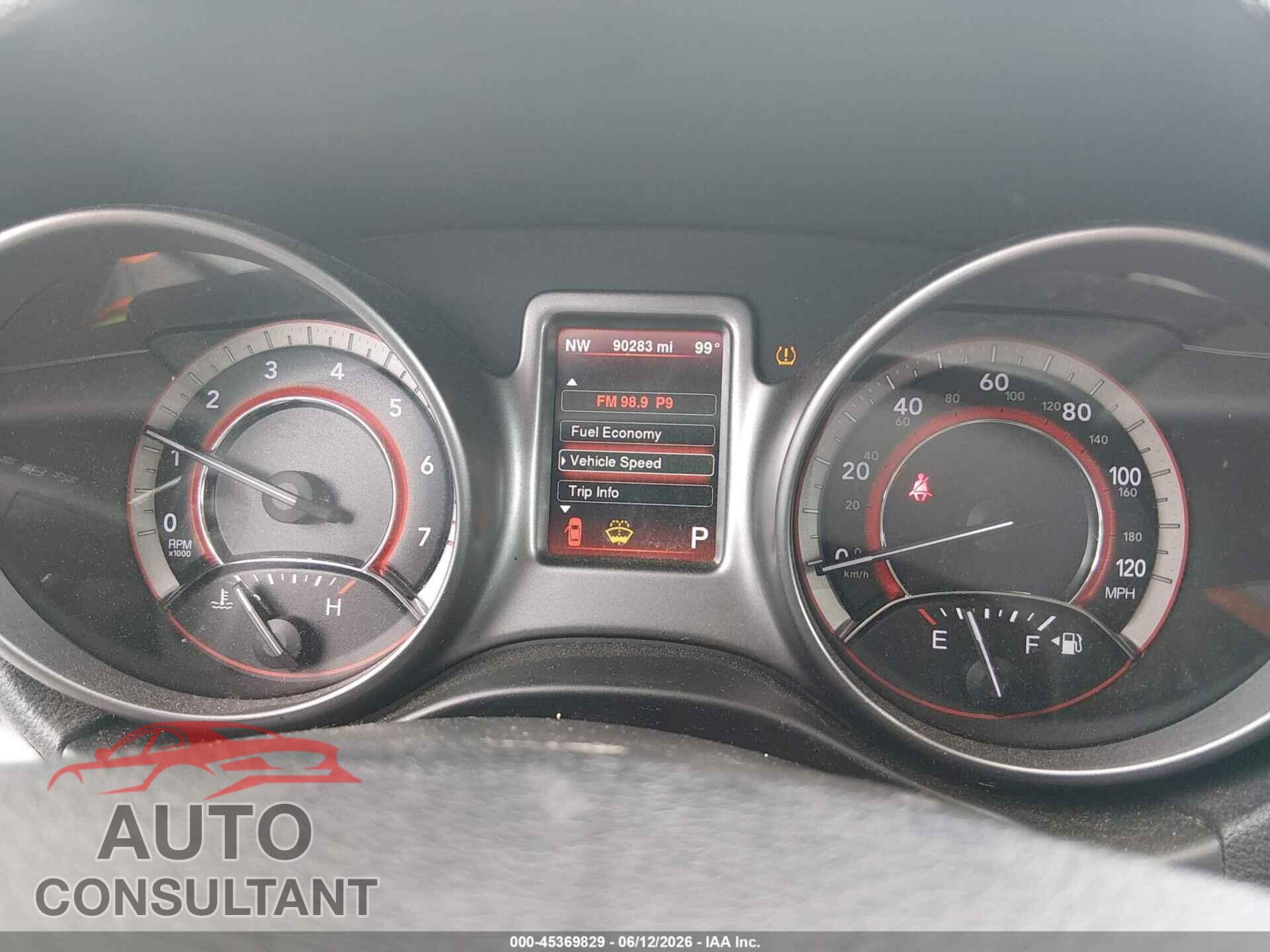 DODGE JOURNEY 2015 - 3C4PDCGG0FT661613