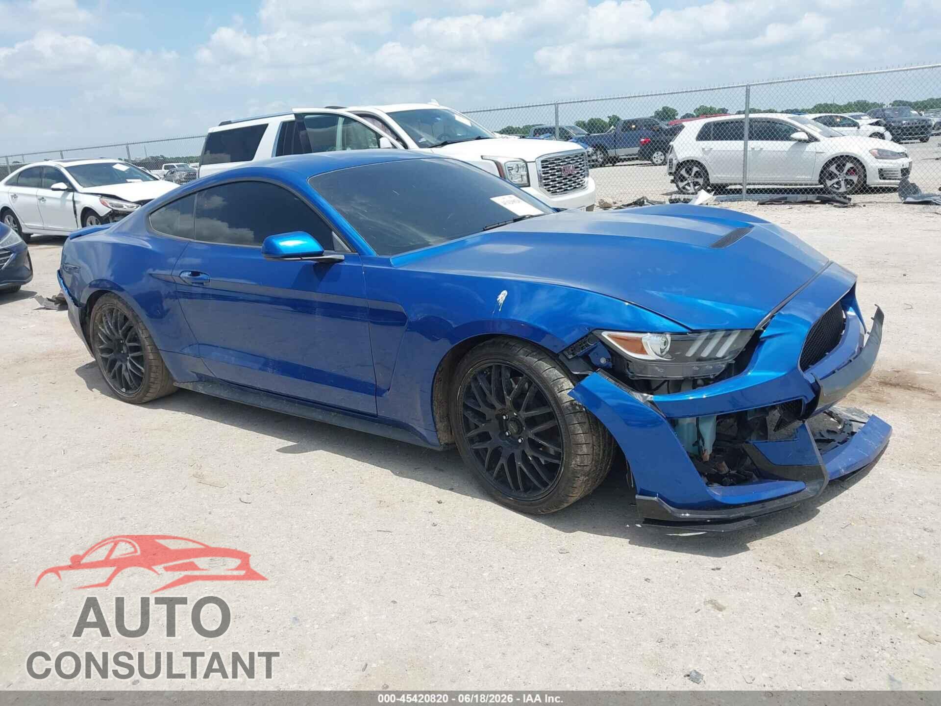 FORD MUSTANG 2017 - 1FA6P8CF4H5293846