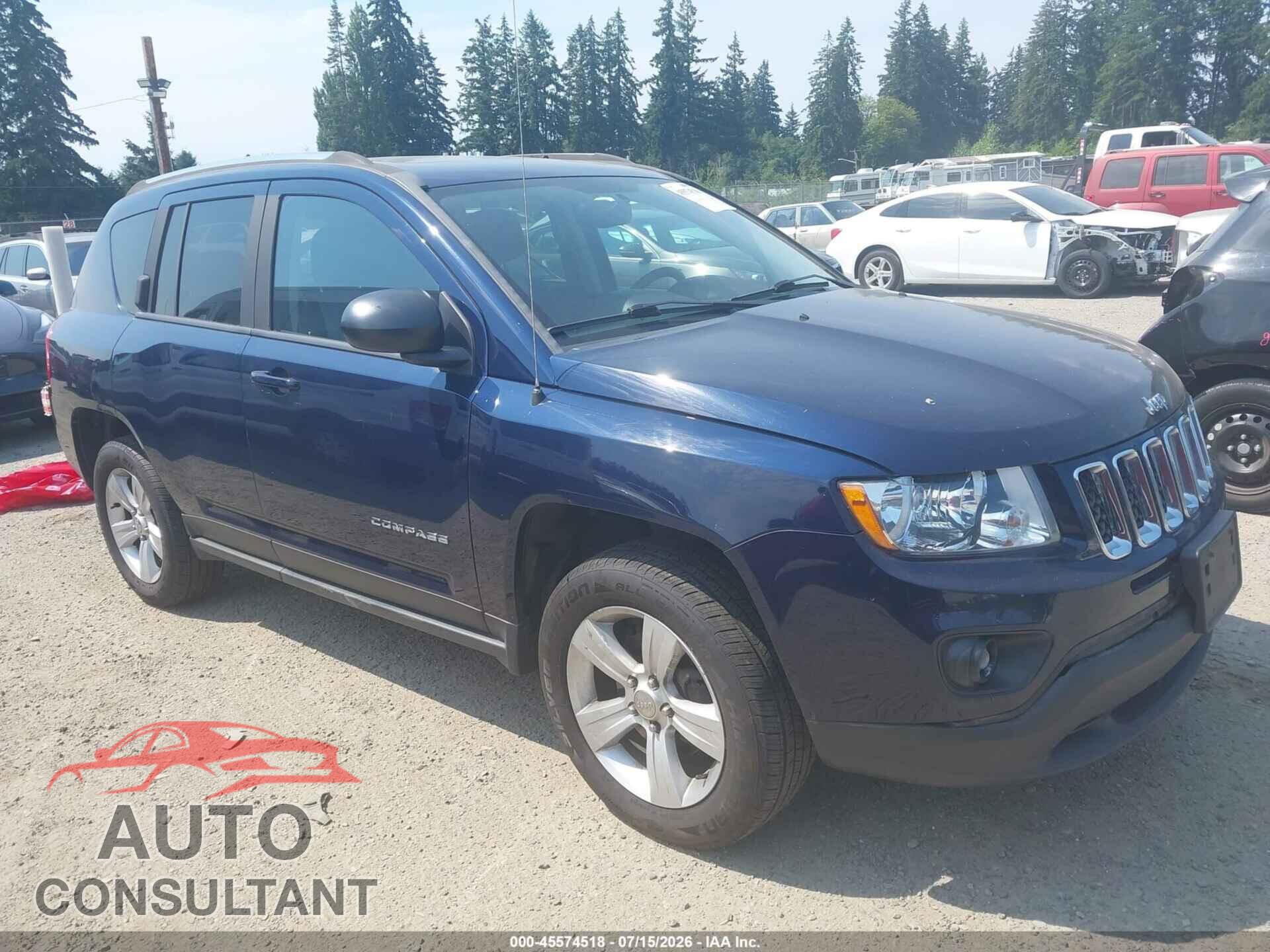JEEP COMPASS 2012 - 1C4NJDEBXCD676618