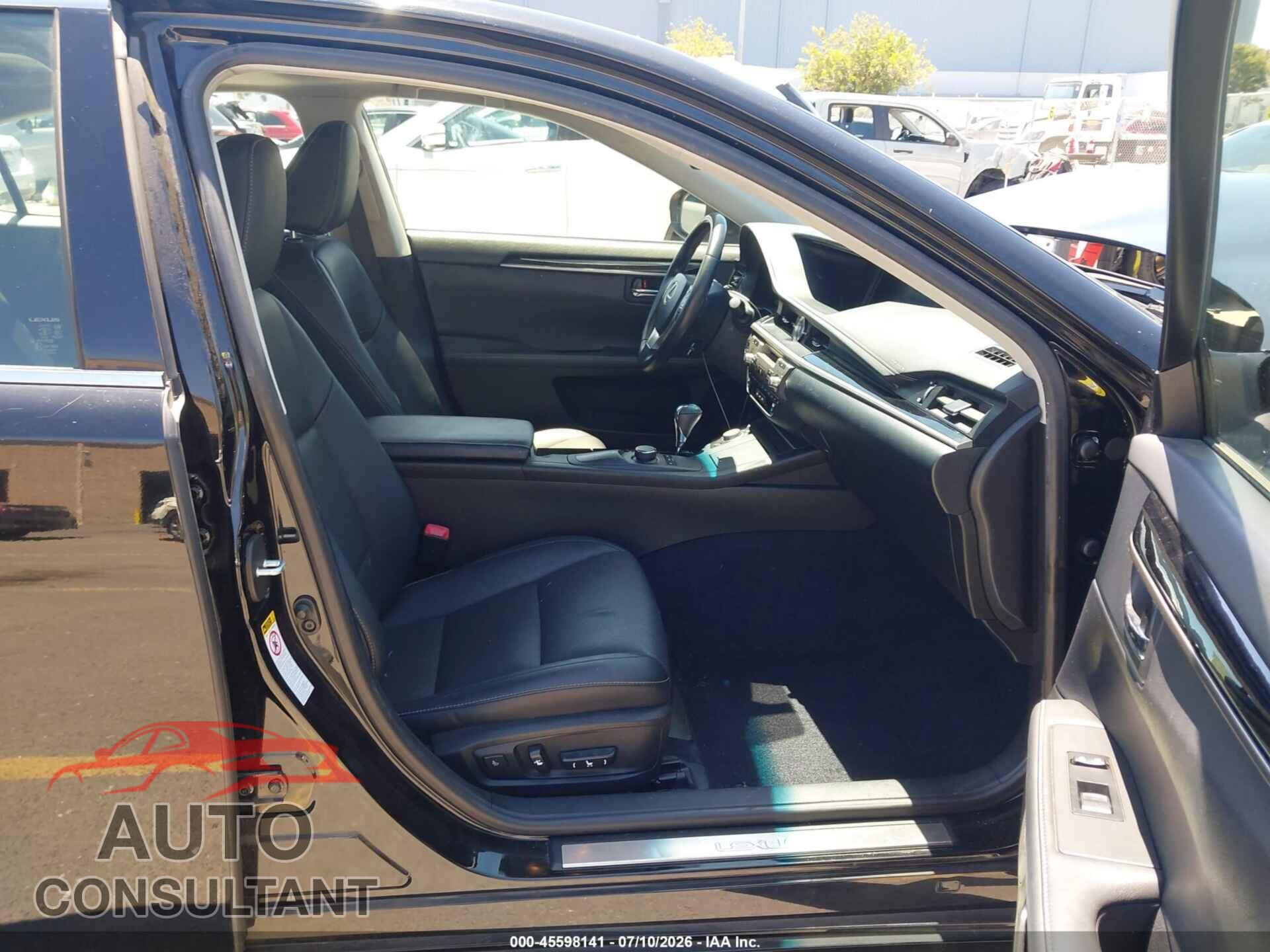 LEXUS ES 350 2015 - JTHBK1GG4F2178338