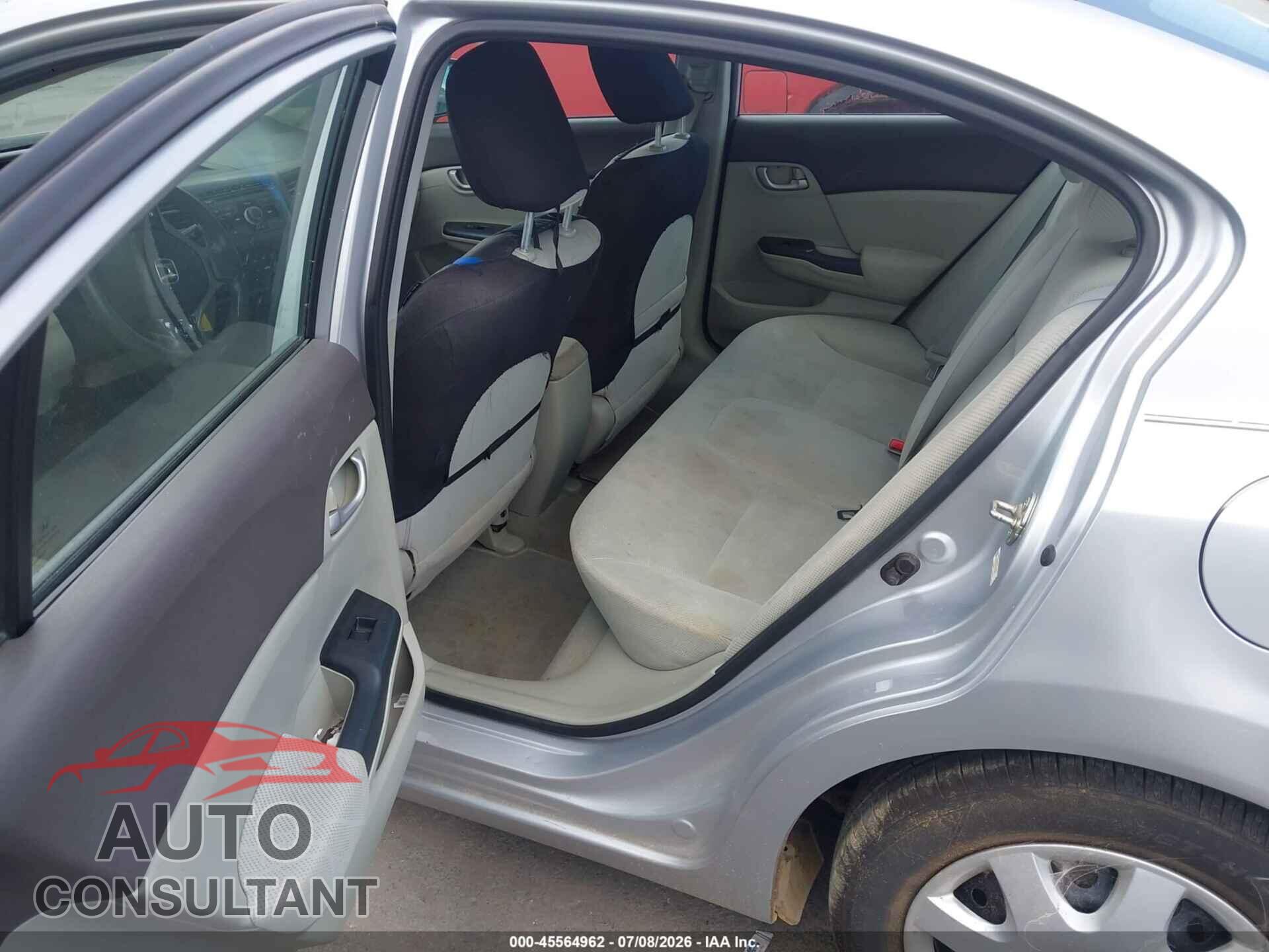 HONDA CIVIC 2012 - 19XFB2F51CE065275
