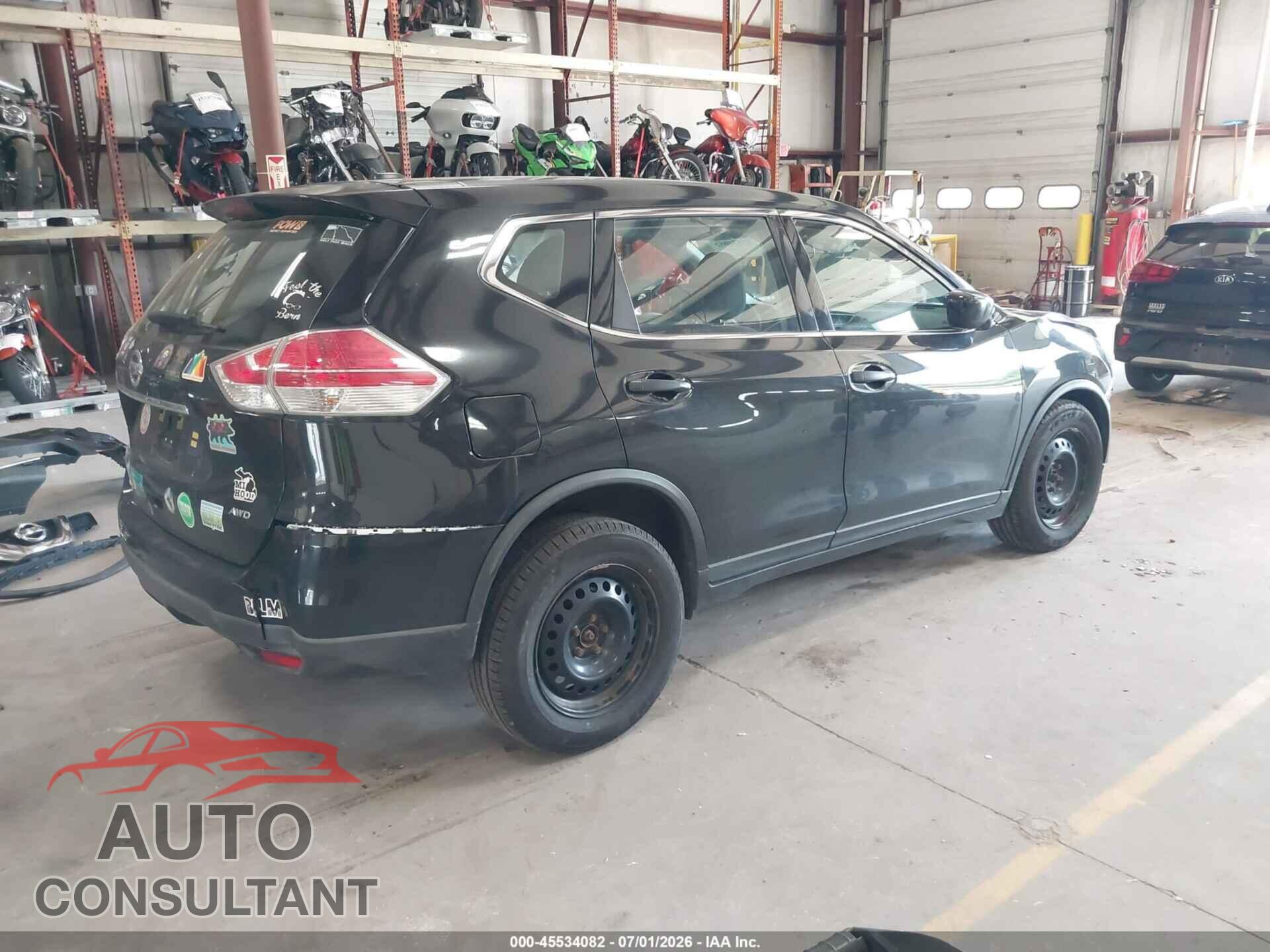 NISSAN ROGUE 2016 - KNMAT2MV3GP683987