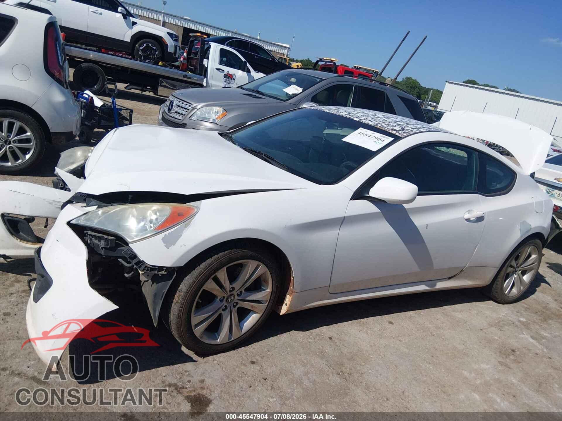 HYUNDAI GENESIS 2012 - KMHHT6KD9CU078525