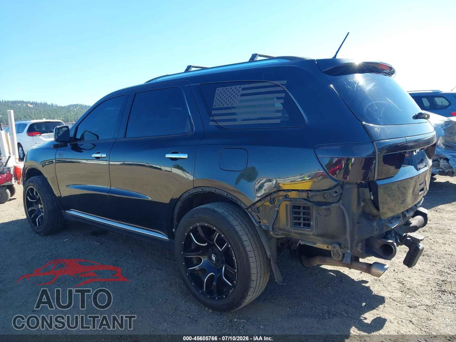 DODGE DURANGO 2011 - 1D4SE5GT9BC628103