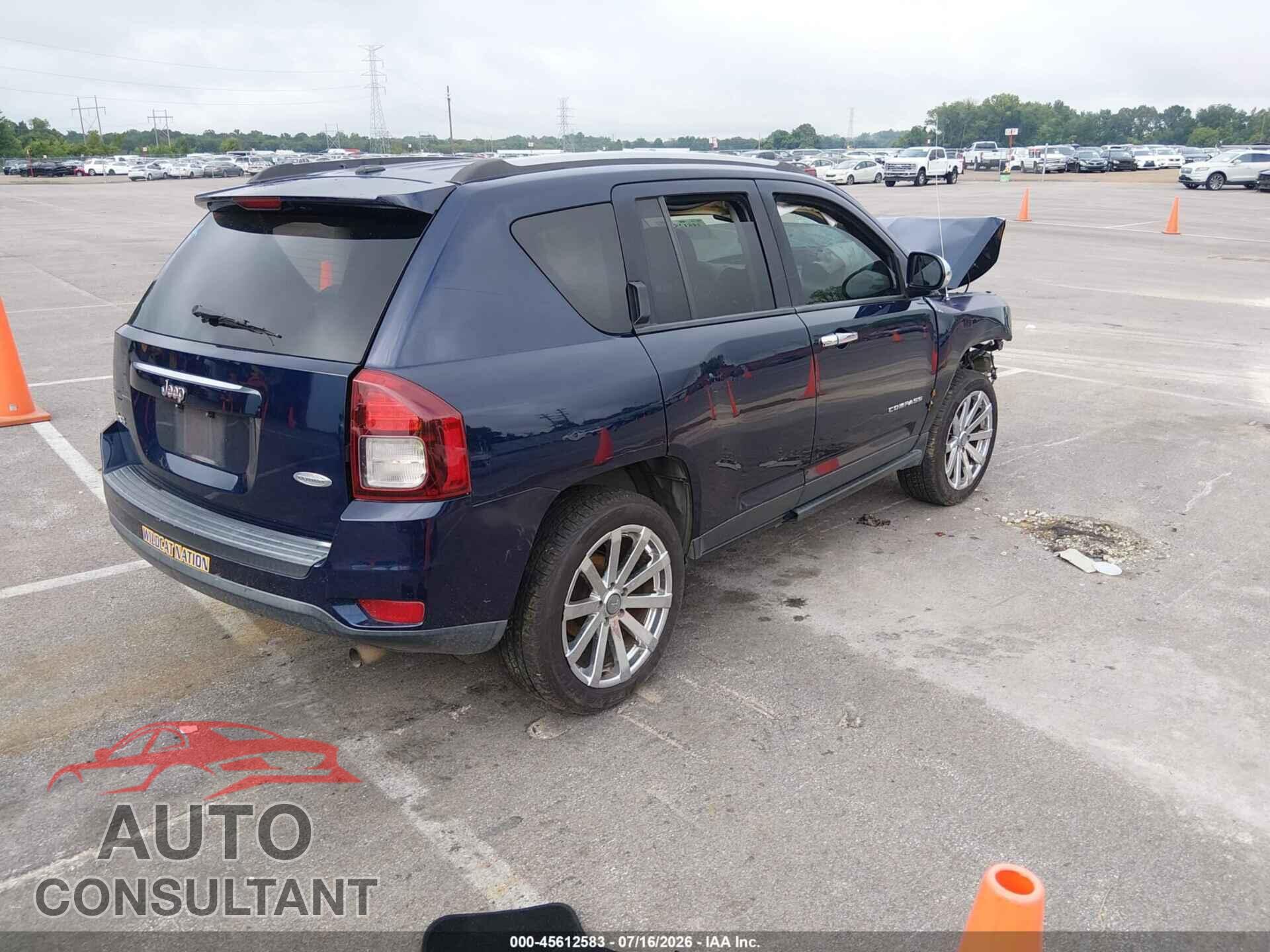 JEEP COMPASS 2016 - 1C4NJDEBXGD585757