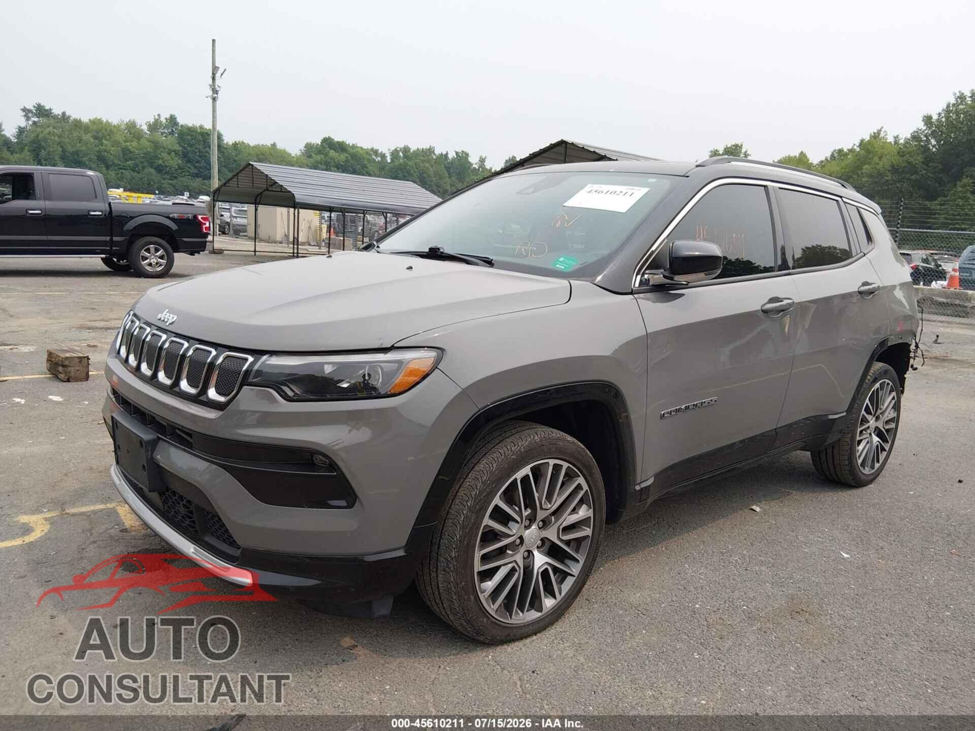 JEEP COMPASS 2022 - 3C4NJDCB8NT117035