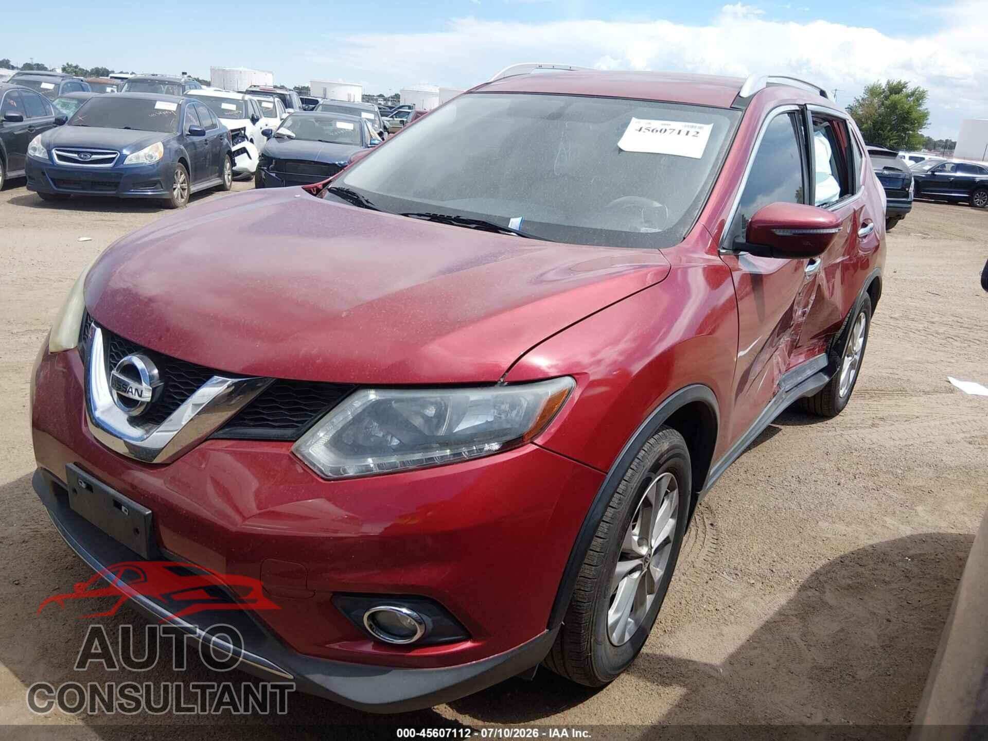 NISSAN ROGUE 2015 - 5N1AT2MT5FC826468