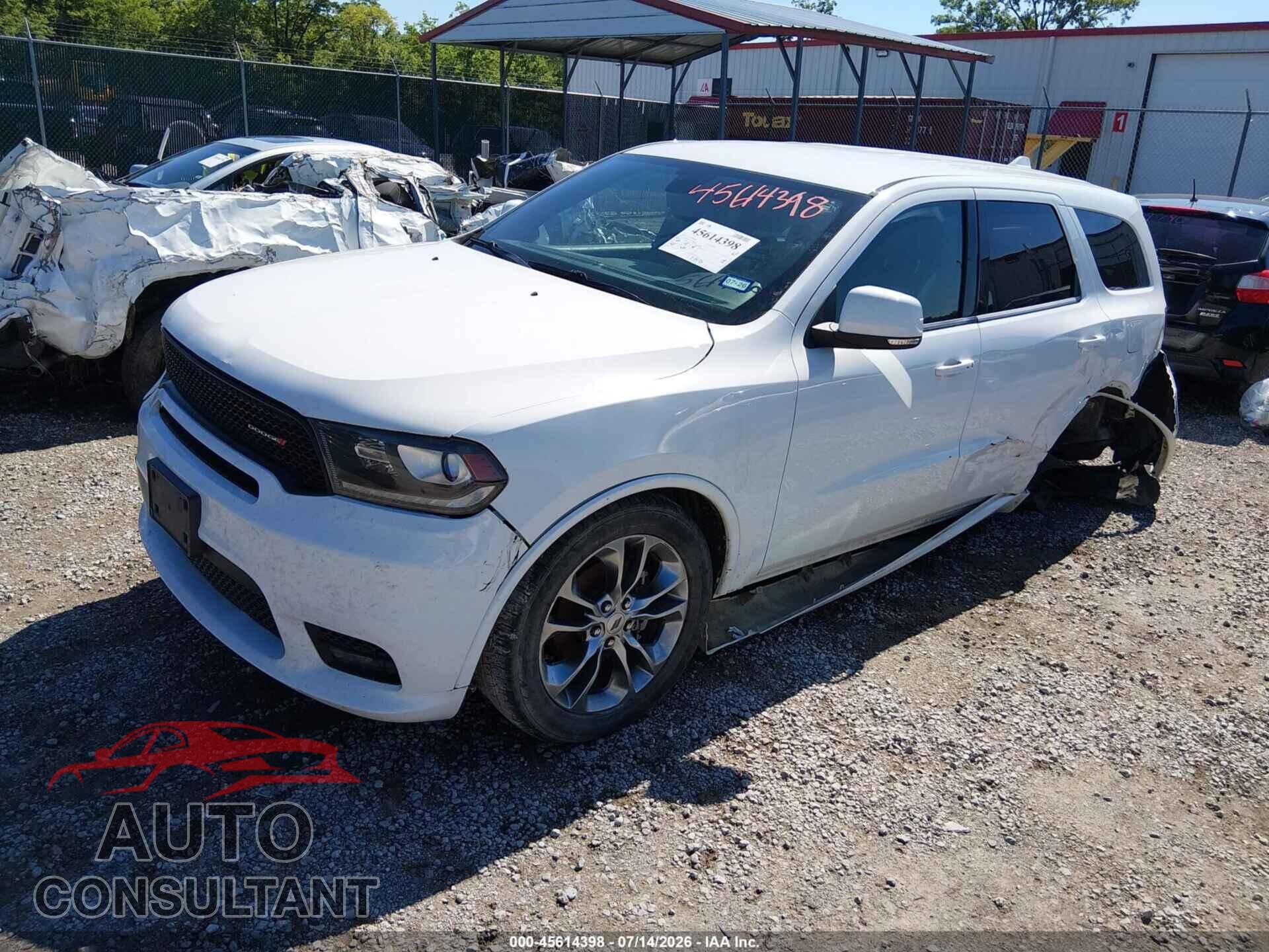 DODGE DURANGO 2019 - 1C4RDHDG1KC650782