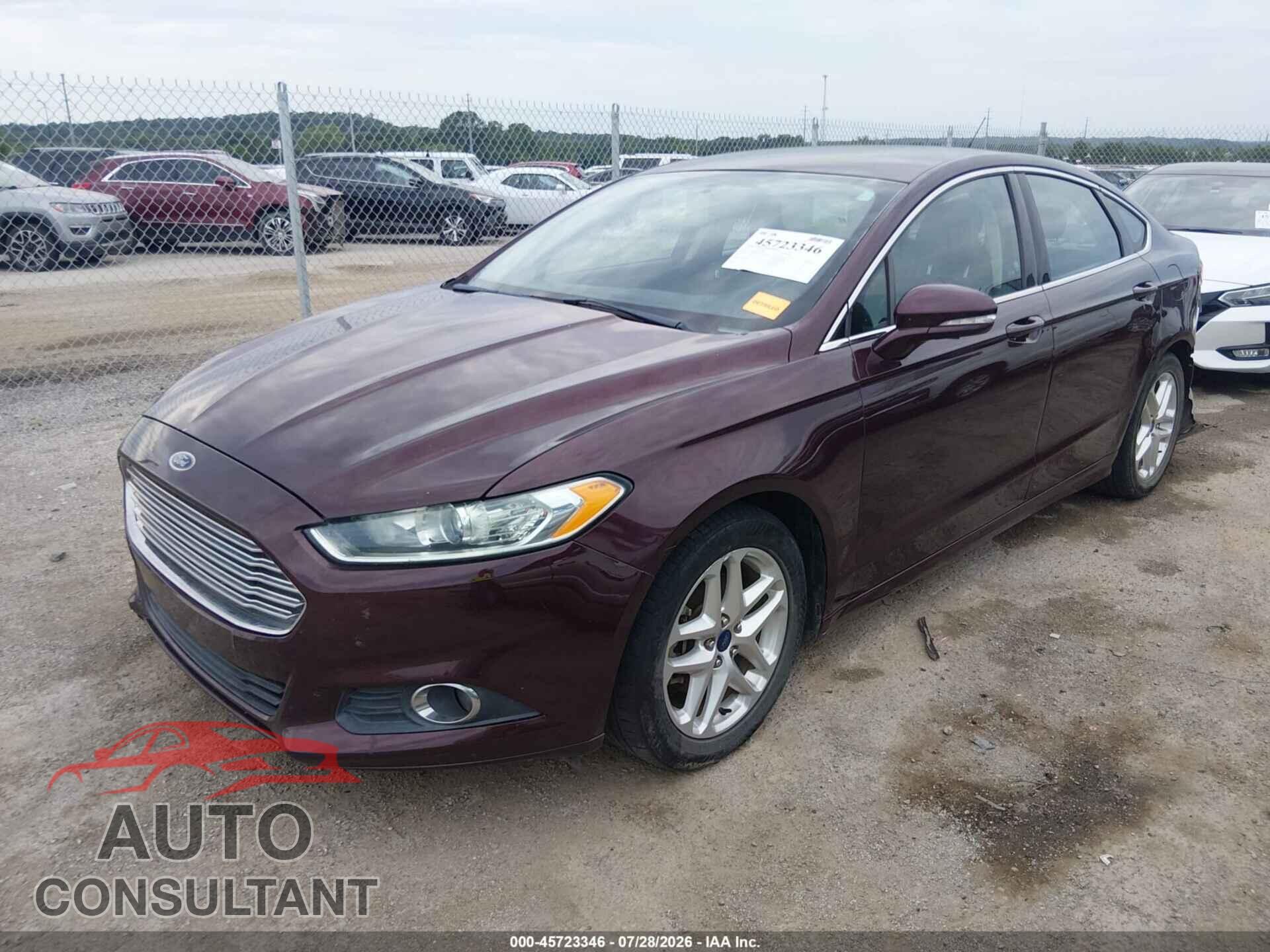 FORD FUSION 2013 - 3FA6P0HR2DR222527
