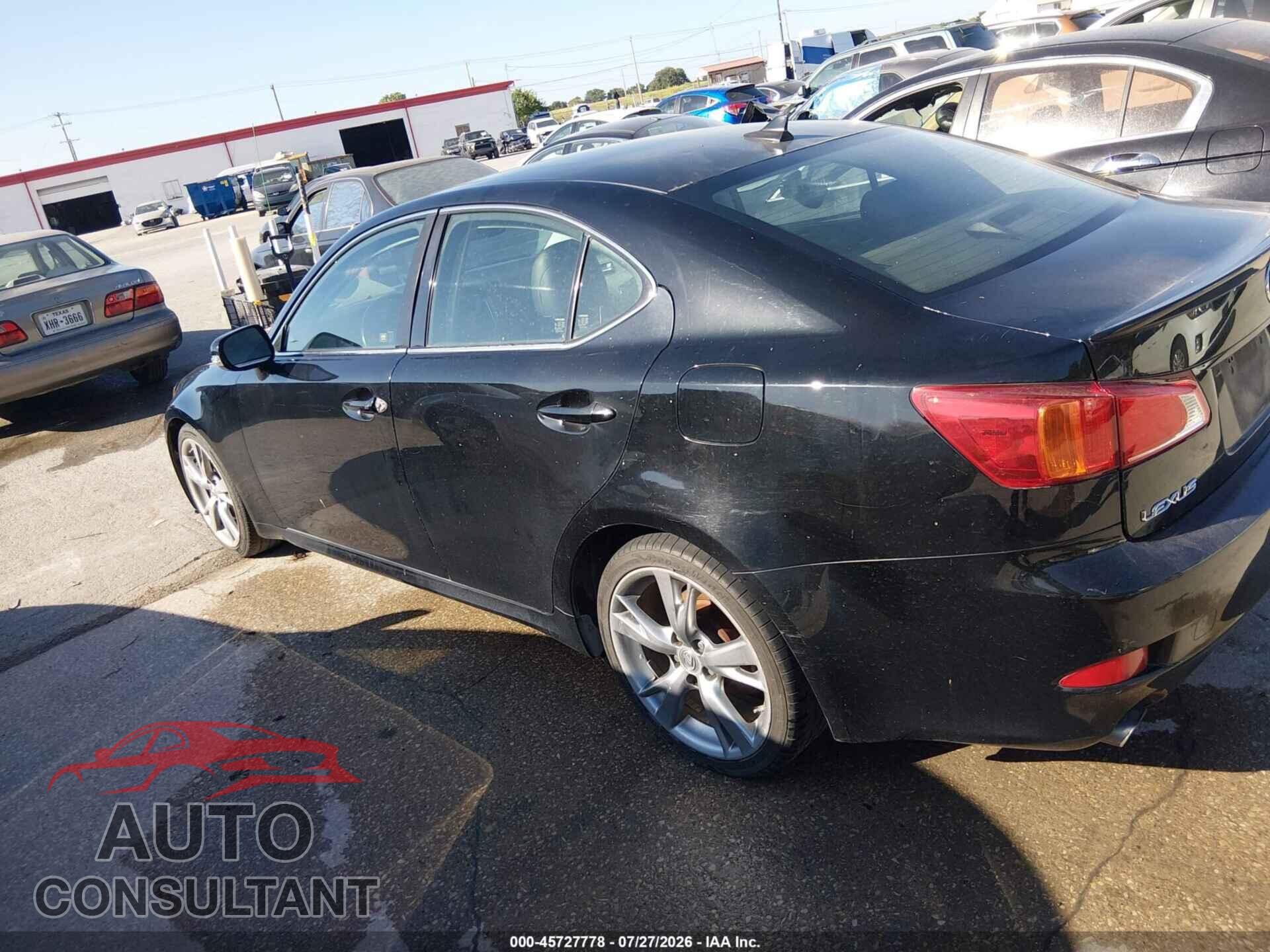 LEXUS IS 250 2010 - JTHBF5C29A2095048
