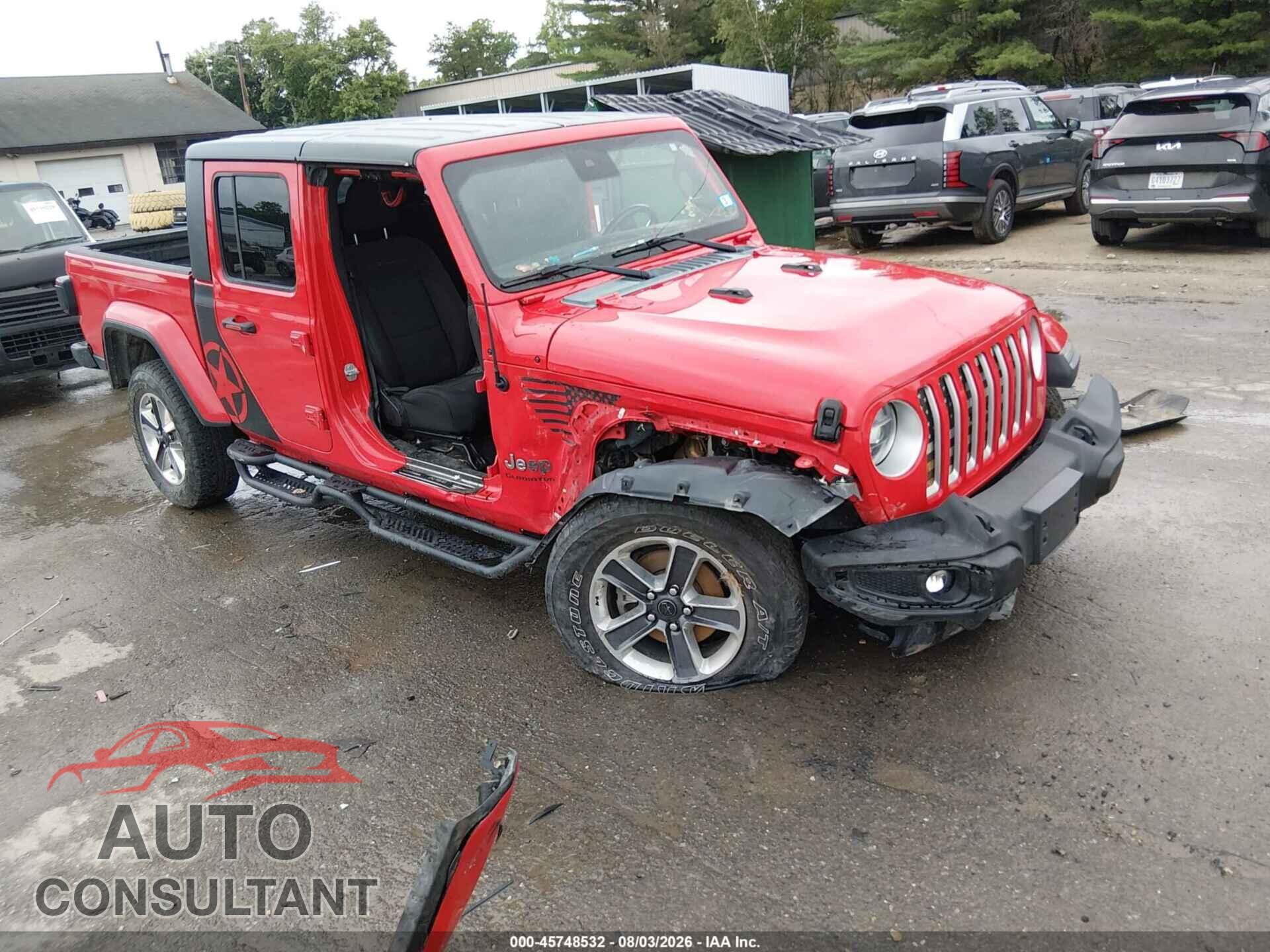 JEEP GLADIATOR 2020 - 1C6HJTFG1LL145743