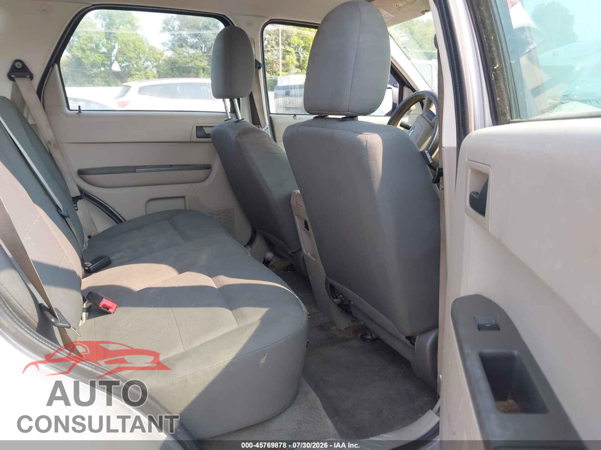 FORD ESCAPE 2012 - 1FMCU0C7XCKC08529