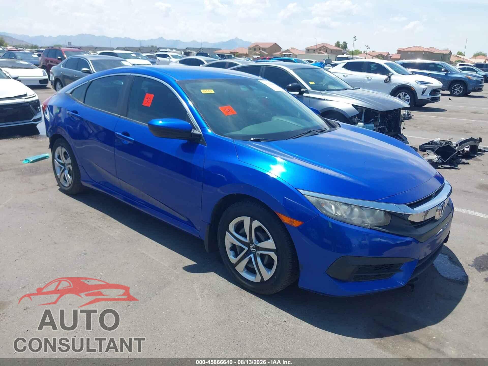 HONDA CIVIC 2017 - 19XFC2F54HE016933