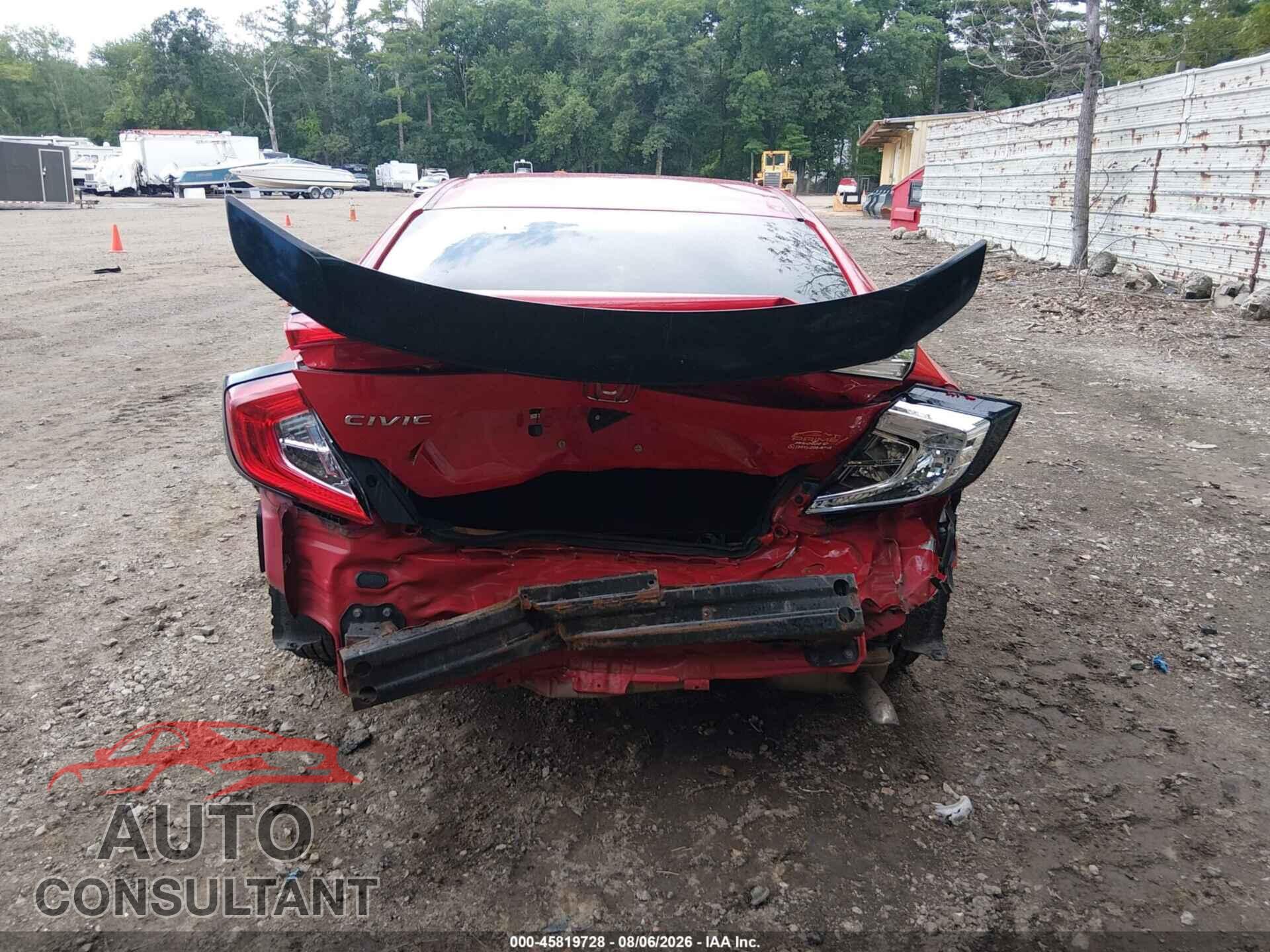 HONDA CIVIC 2017 - 2HGFC2F55HH557737