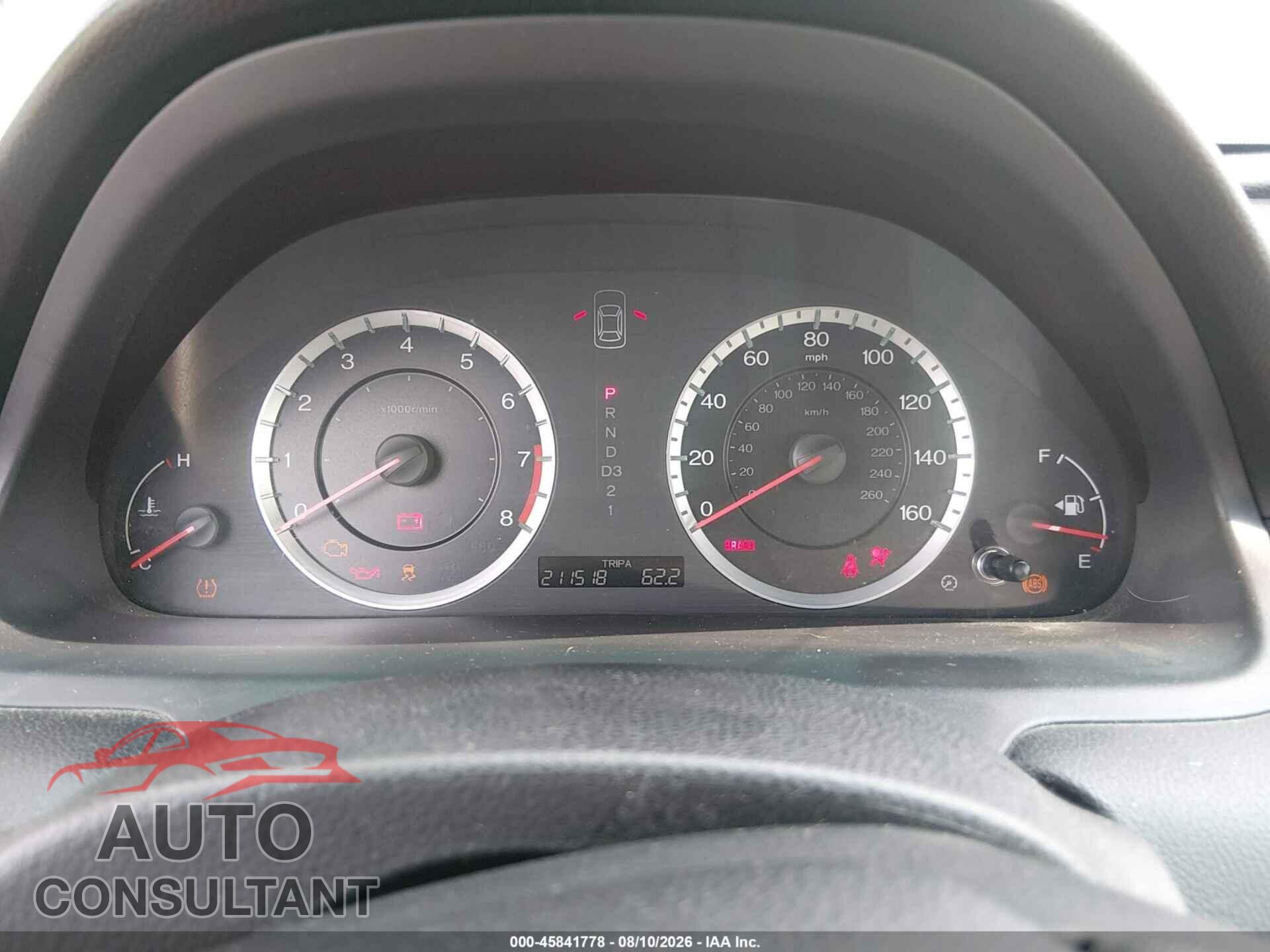 HONDA ACCORD 2012 - 1HGCP3F88CA022464