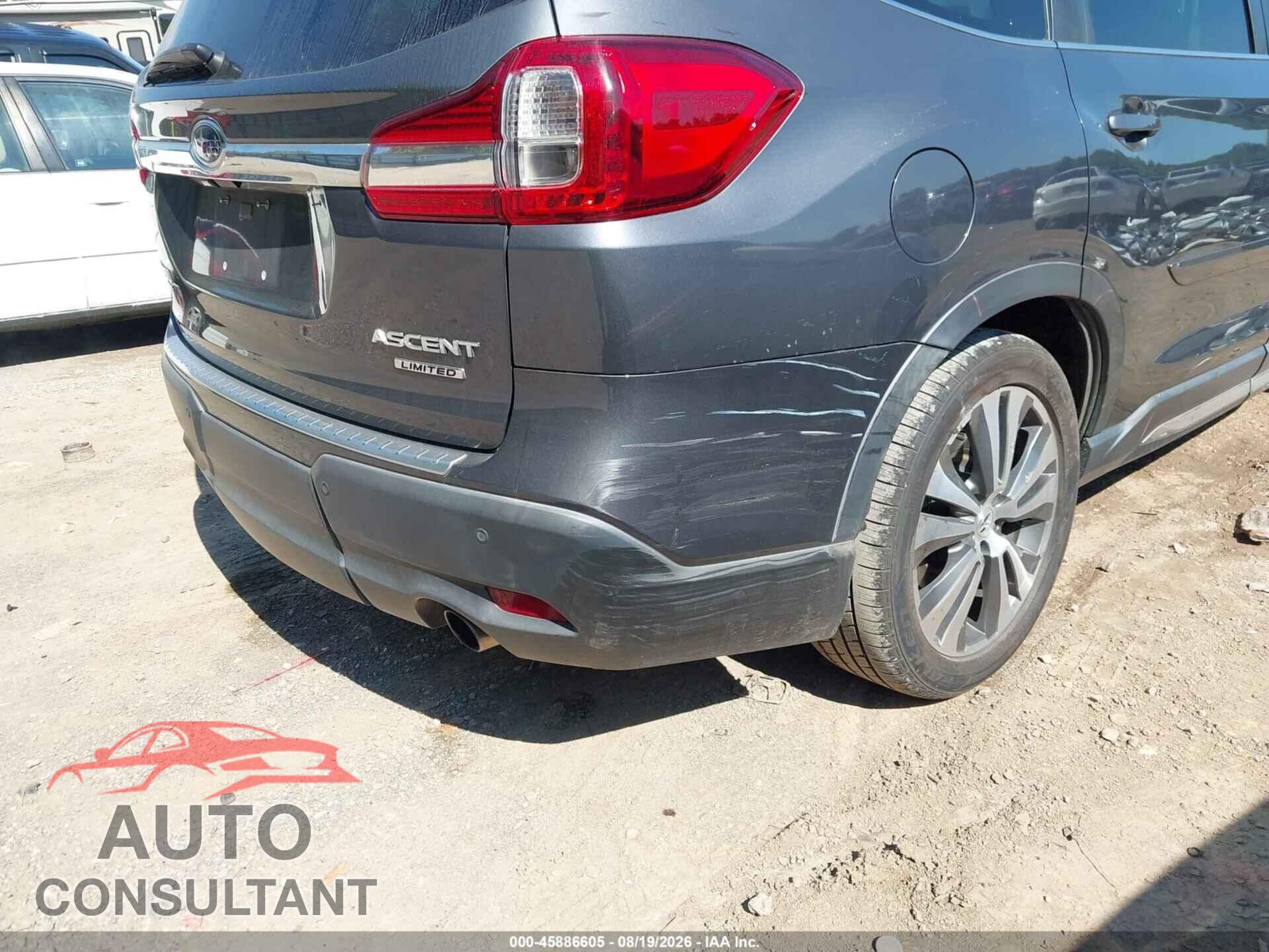 SUBARU ASCENT 2019 - 4S4WMAPDXK3403140