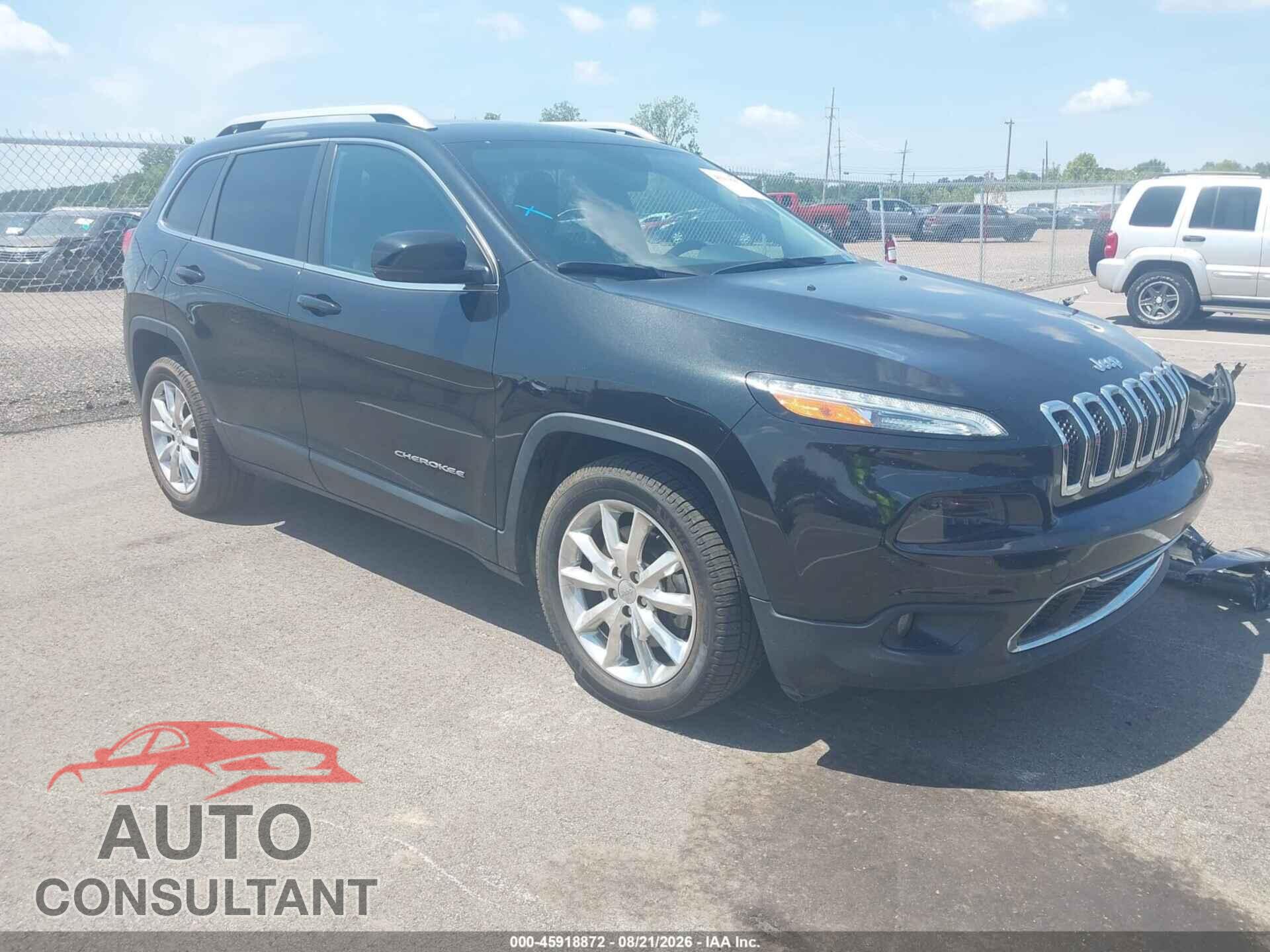 JEEP CHEROKEE 2015 - 1C4PJLDS0FW591512