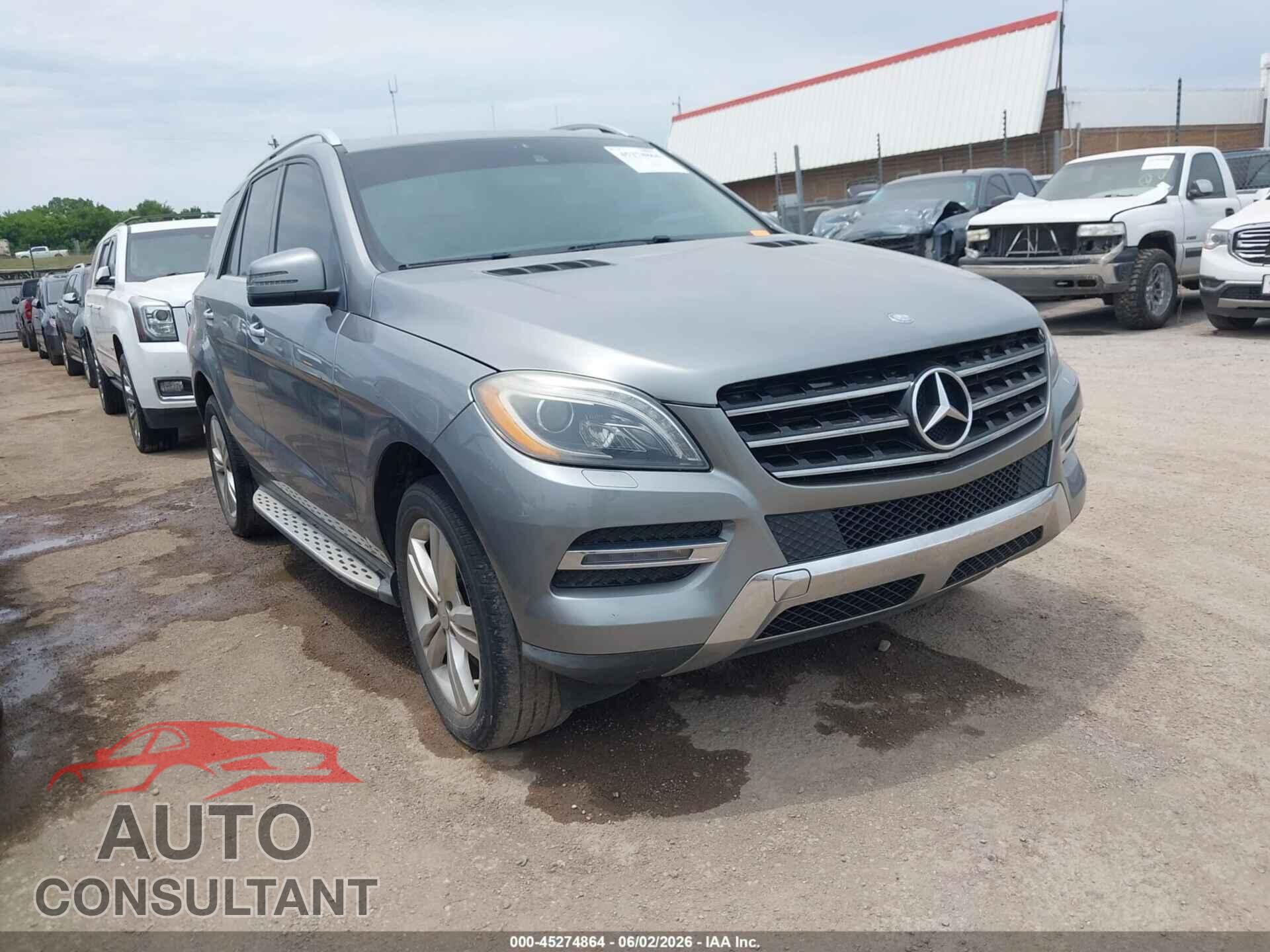 MERCEDES-BENZ ML 350 2013 - 4JGDA5HB2DA159115