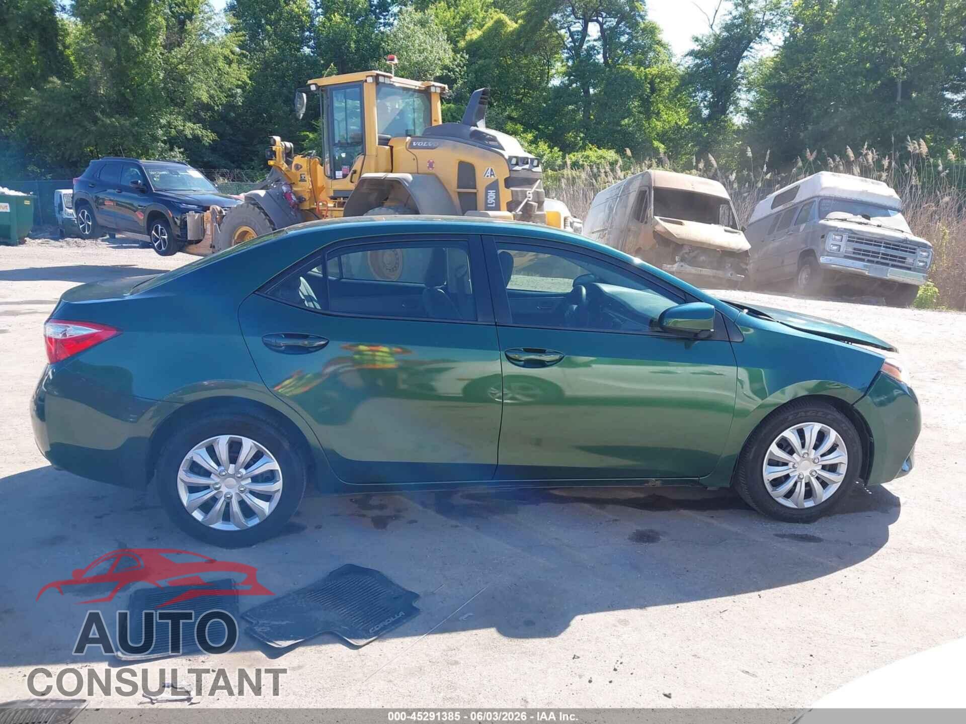 TOYOTA COROLLA 2015 - 2T1BURHE5FC339613