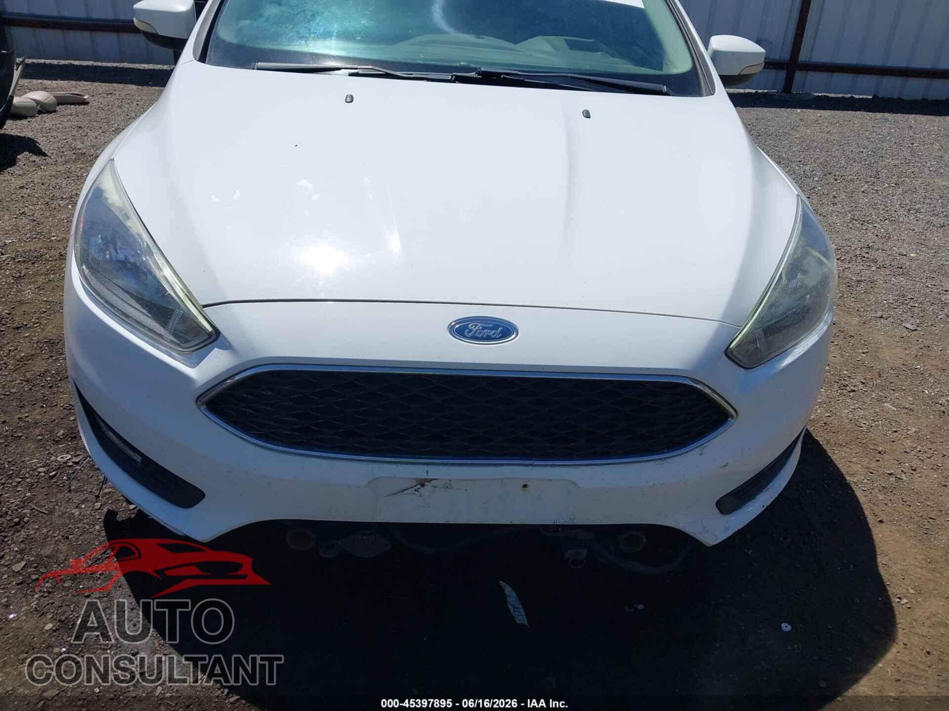 FORD FOCUS 2016 - 1FADP3K29GL203660