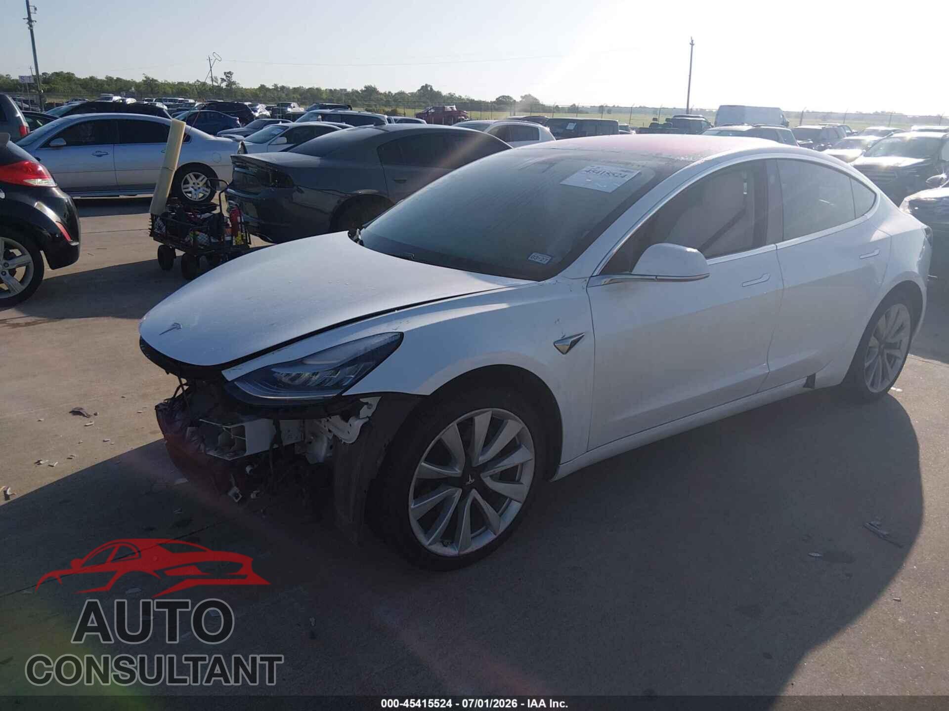 TESLA MODEL 3 2019 - 5YJ3E1EA8KF315140
