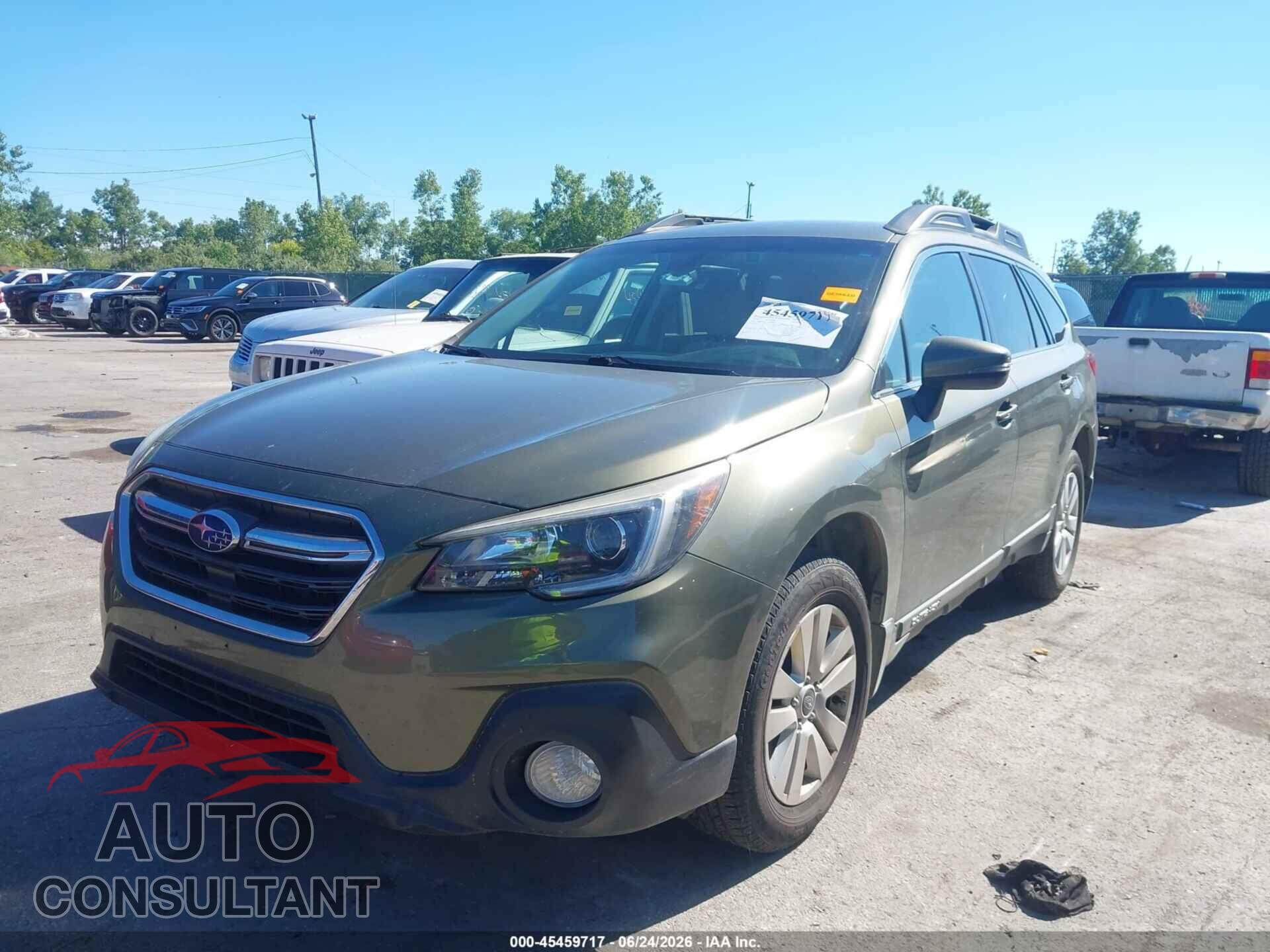 SUBARU OUTBACK 2018 - 4S4BSAFC2J3387883