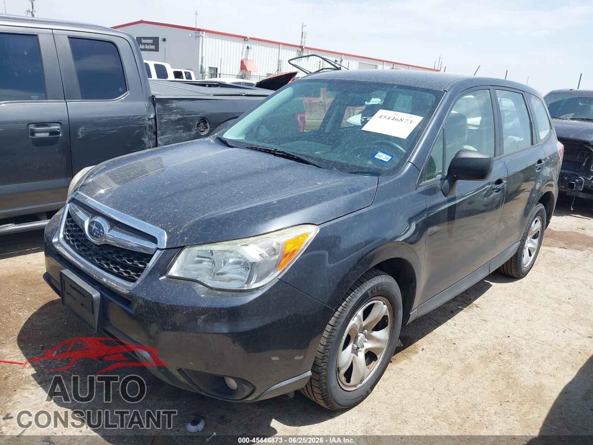 SUBARU FORESTER 2014 - JF2SJAAC4EH450457