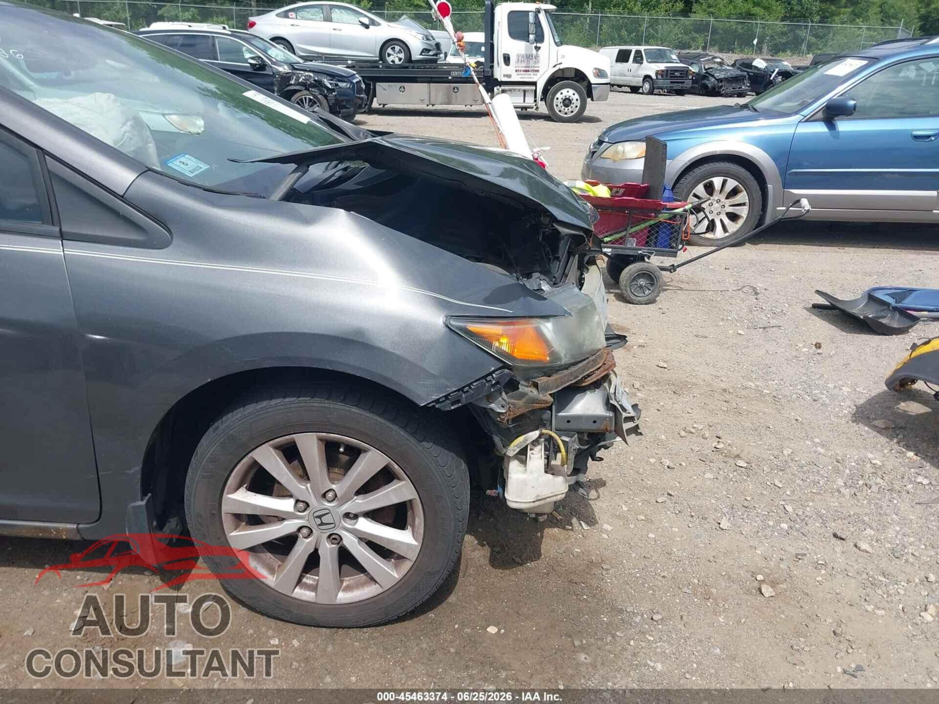 HONDA CIVIC 2012 - 2HGFG3B83CH512380