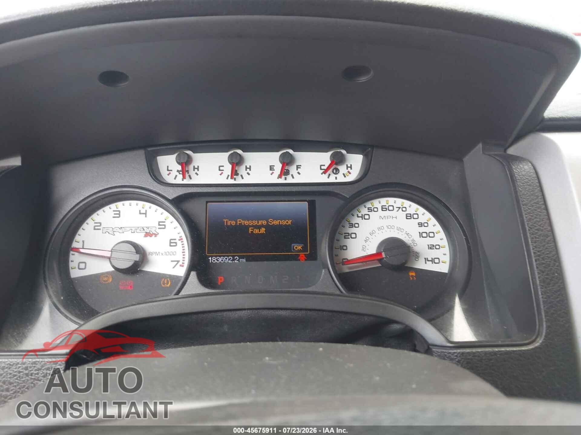 FORD F-150 2012 - 1FTFW1R64CFC65575