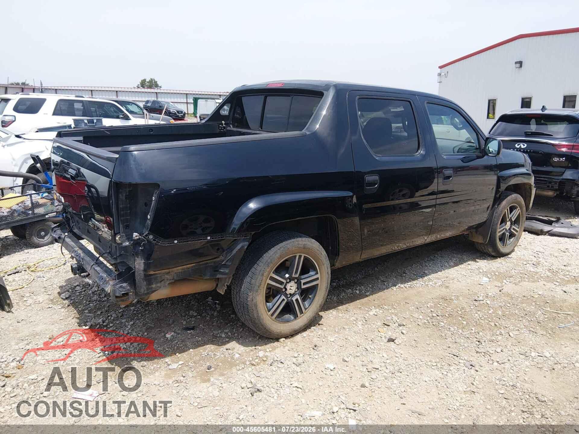 HONDA RIDGELINE 2014 - 5FPYK1F76EB010605