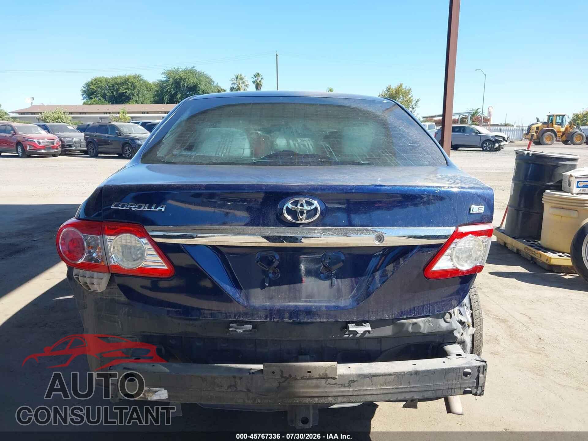 TOYOTA COROLLA 2013 - 5YFBU4EEXDP152338