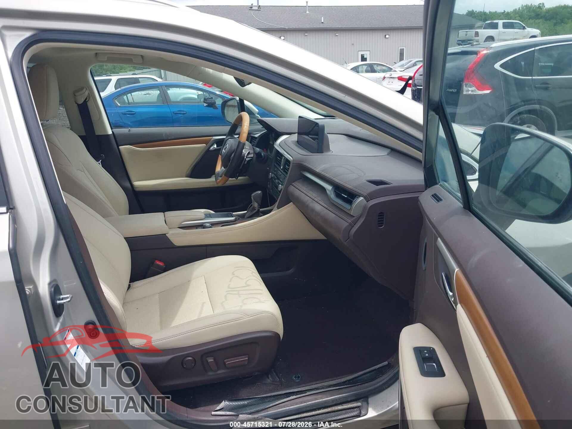 LEXUS RX 2020 - 2T2HZMDA3LC256609