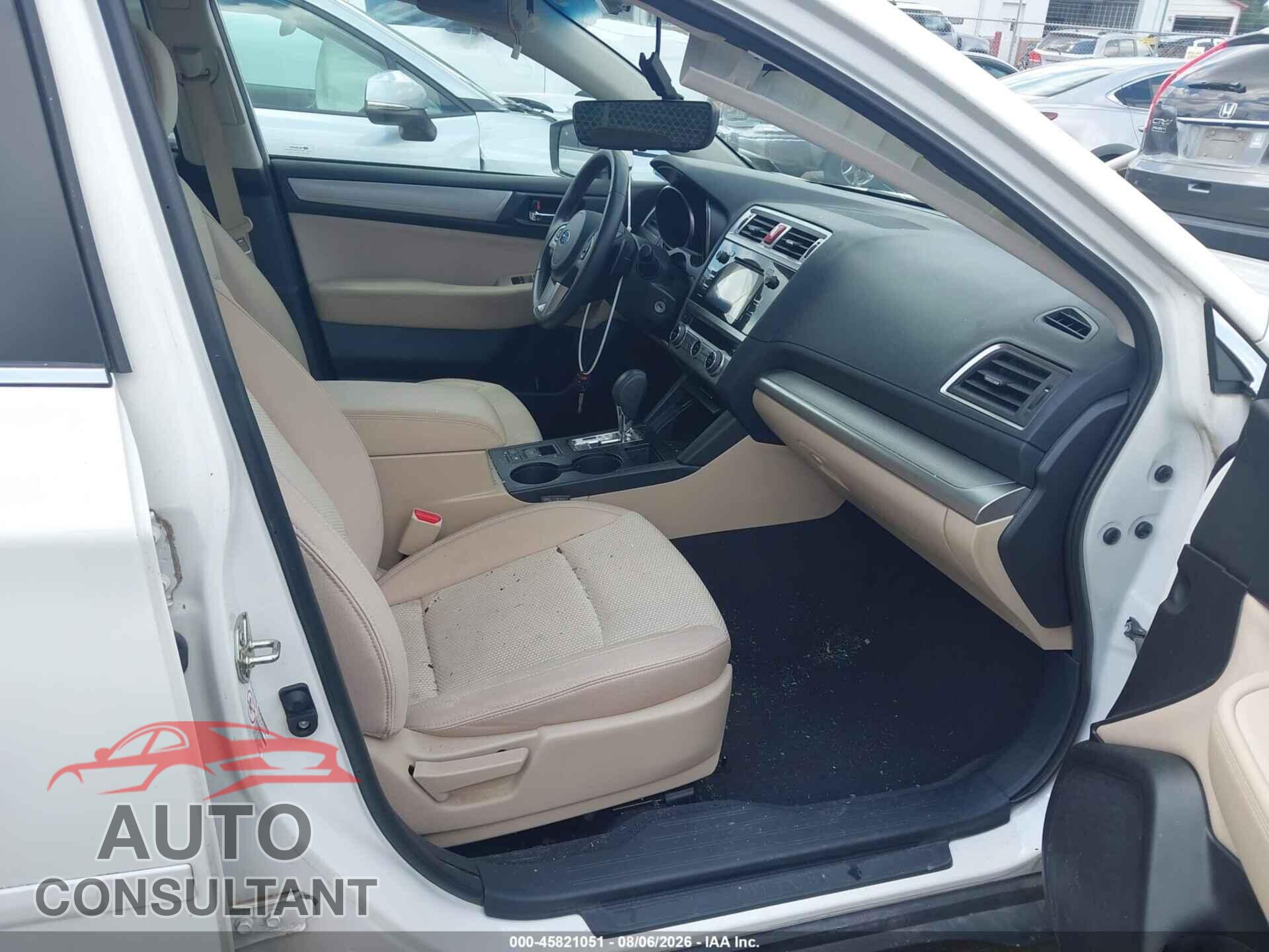 SUBARU OUTBACK 2017 - 4S4BSAFC0H3326249