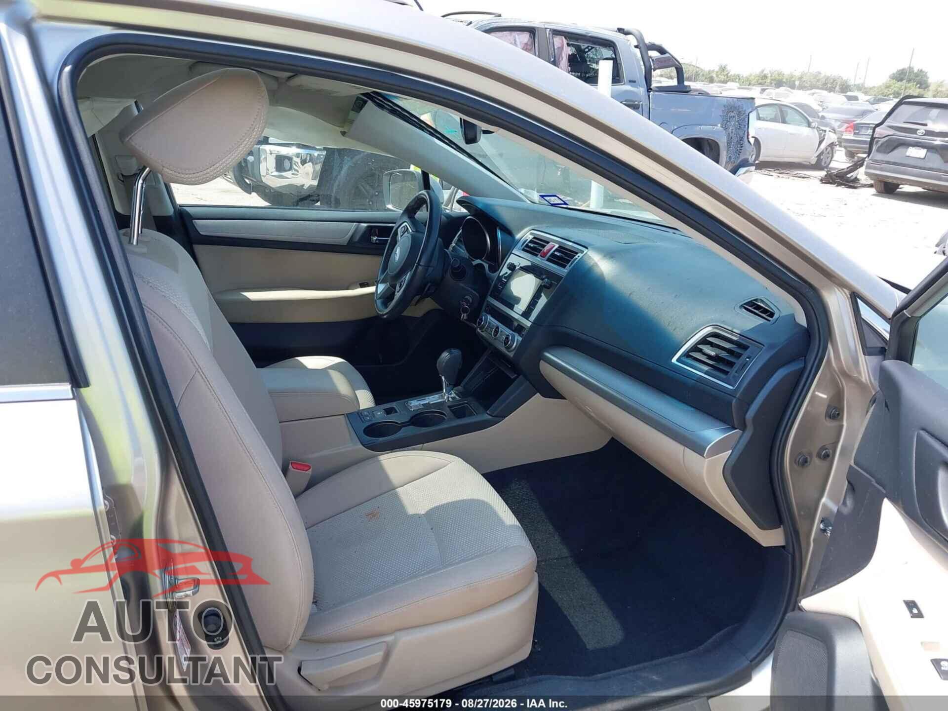SUBARU OUTBACK 2015 - 4S4BSBEC5F3216561