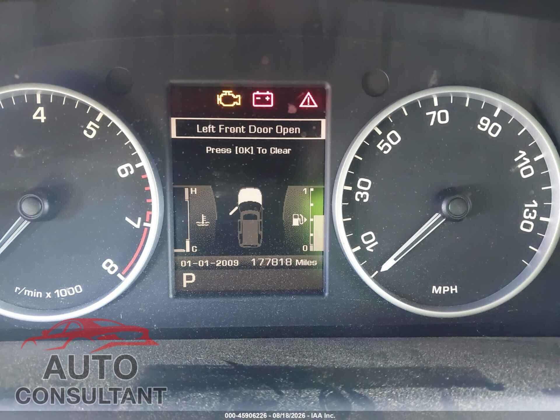 LAND ROVER LR4 2010 - SALAM2D48AA526186