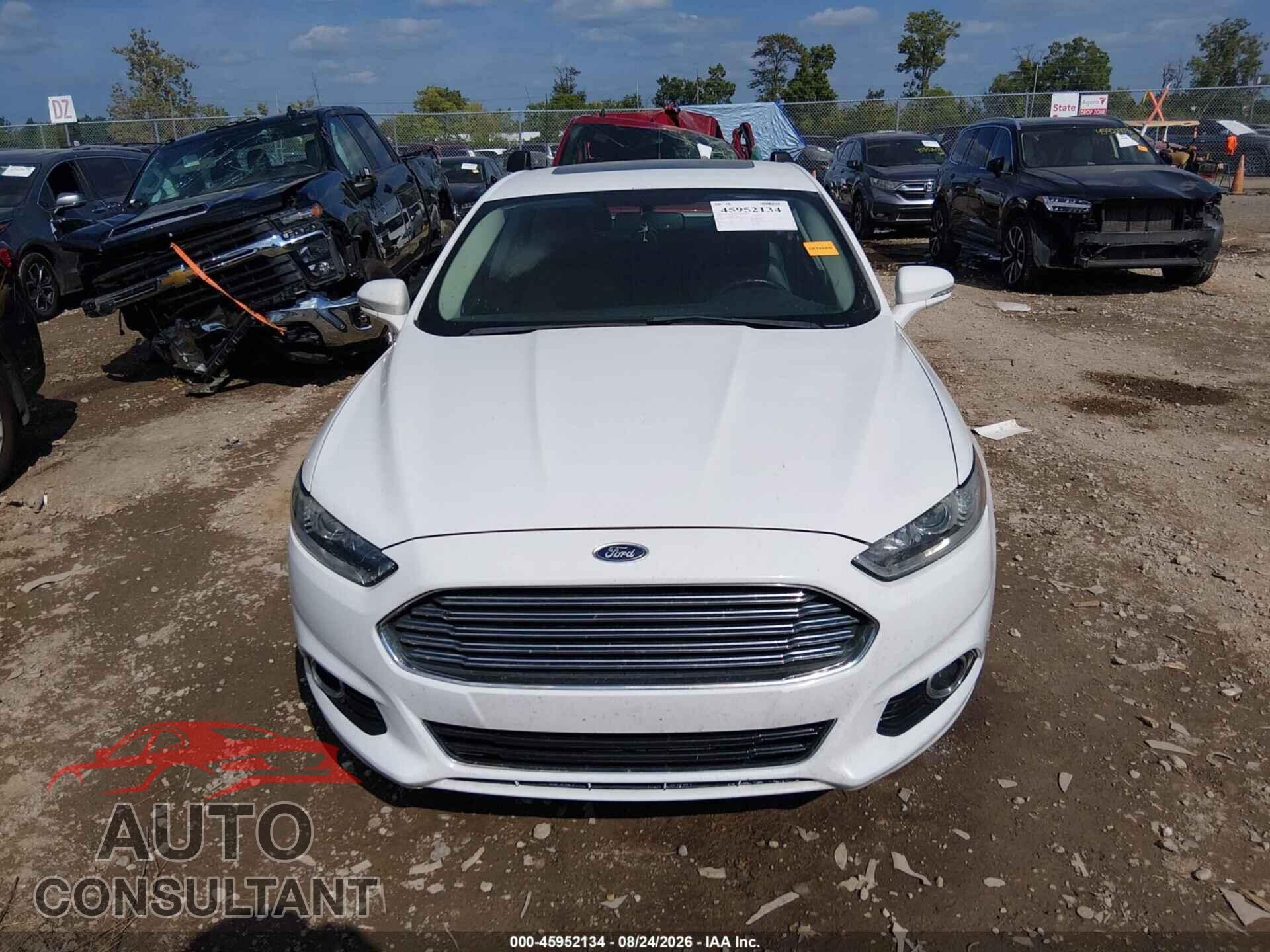 FORD FUSION 2013 - 3FA6P0K92DR331806
