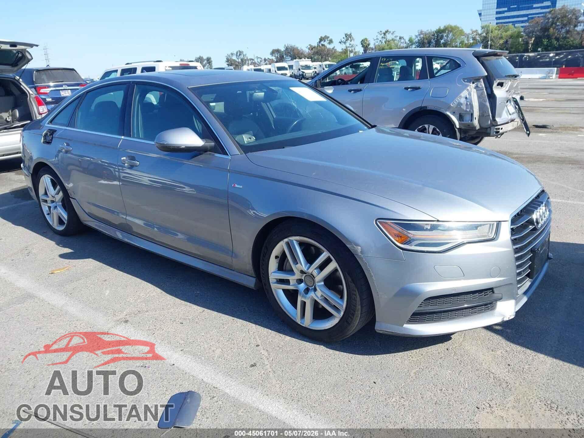 AUDI A6 2017 - WAUF8AFC5HN079915