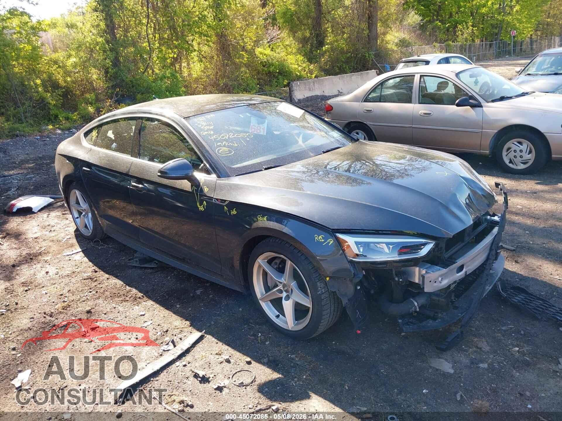 AUDI A5 2019 - WAUENCF53KA023620