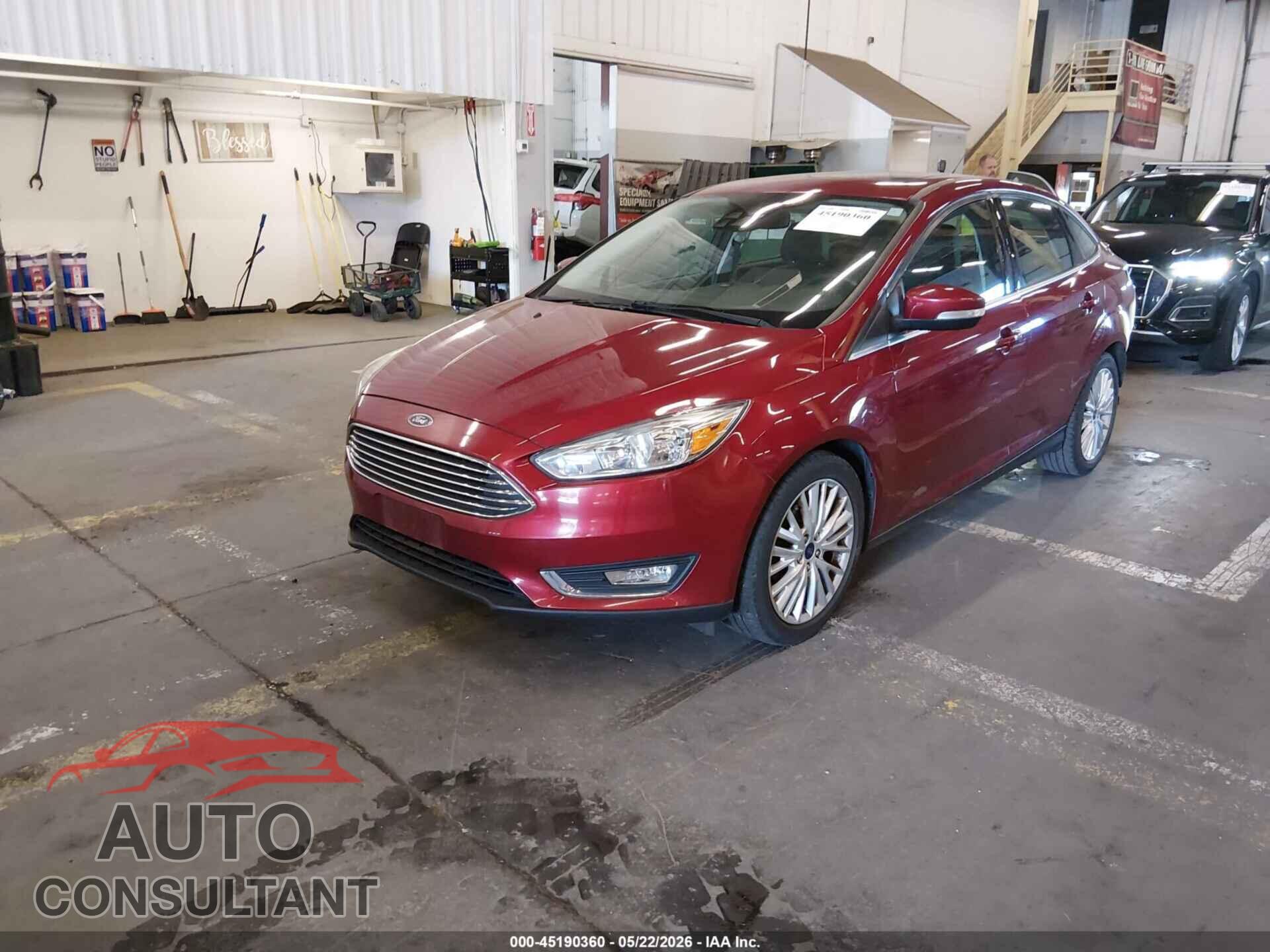 FORD FOCUS 2017 - 1FADP3J29HL325602