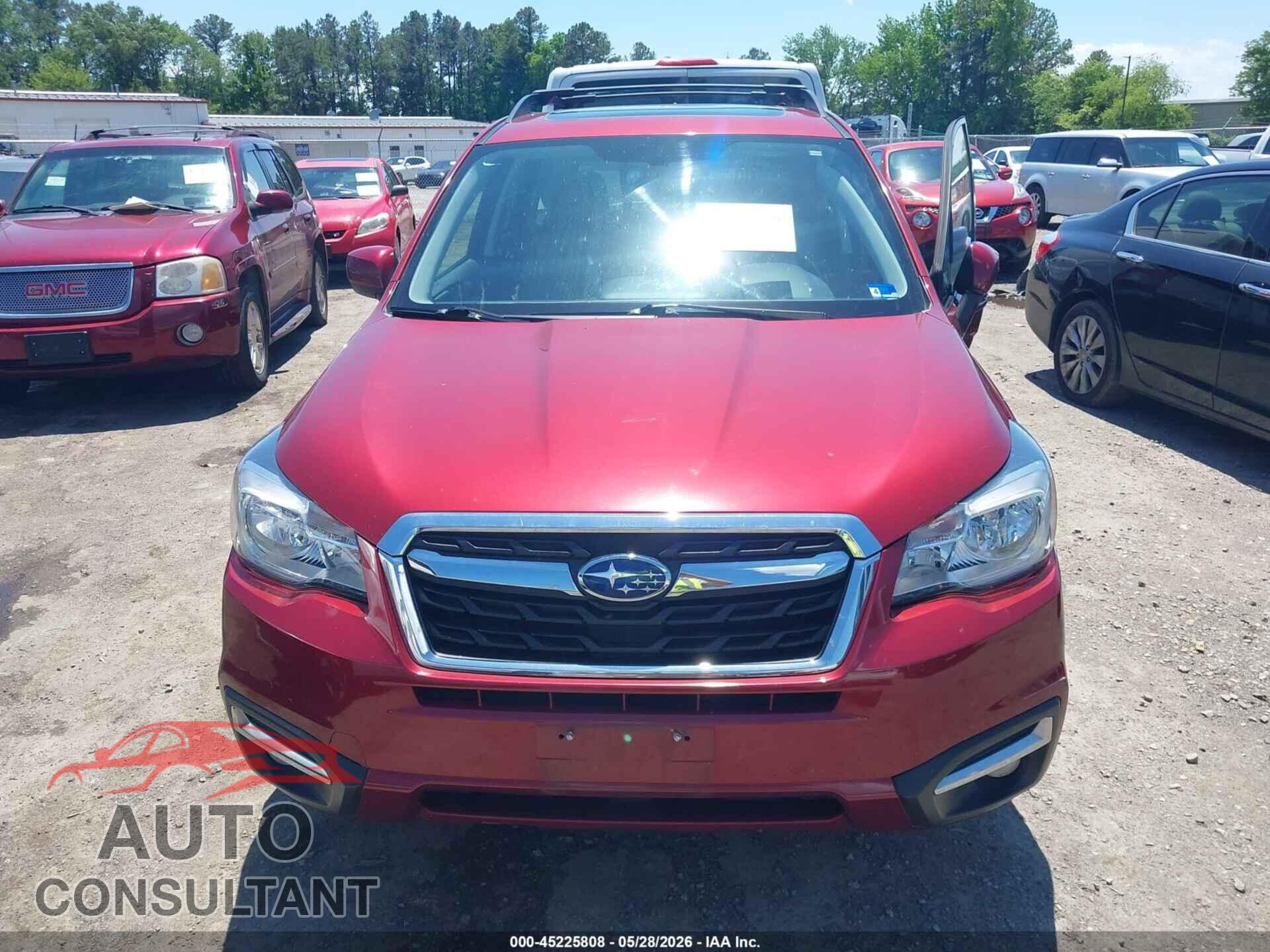 SUBARU FORESTER 2018 - JF2SJAJC8JH477865
