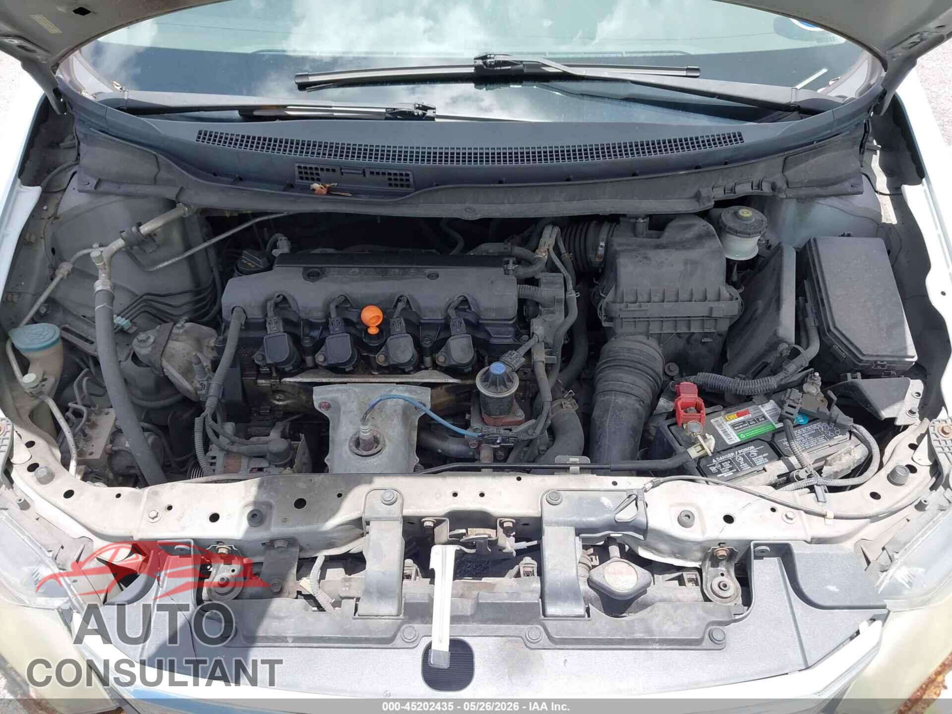 HONDA CIVIC 2012 - 2HGFB2F54CH530072
