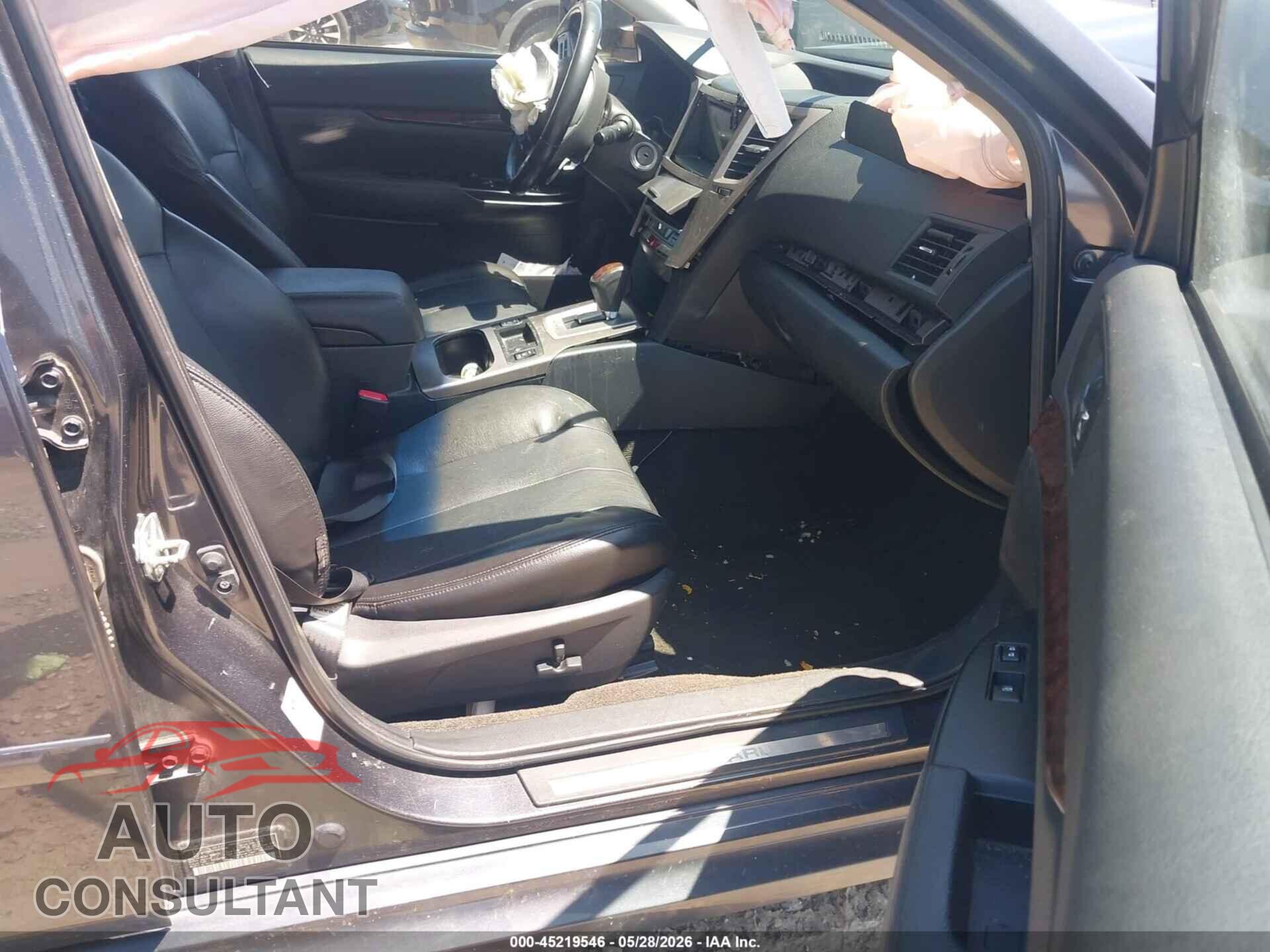SUBARU LEGACY 2013 - 4S3BMBP61D3013816